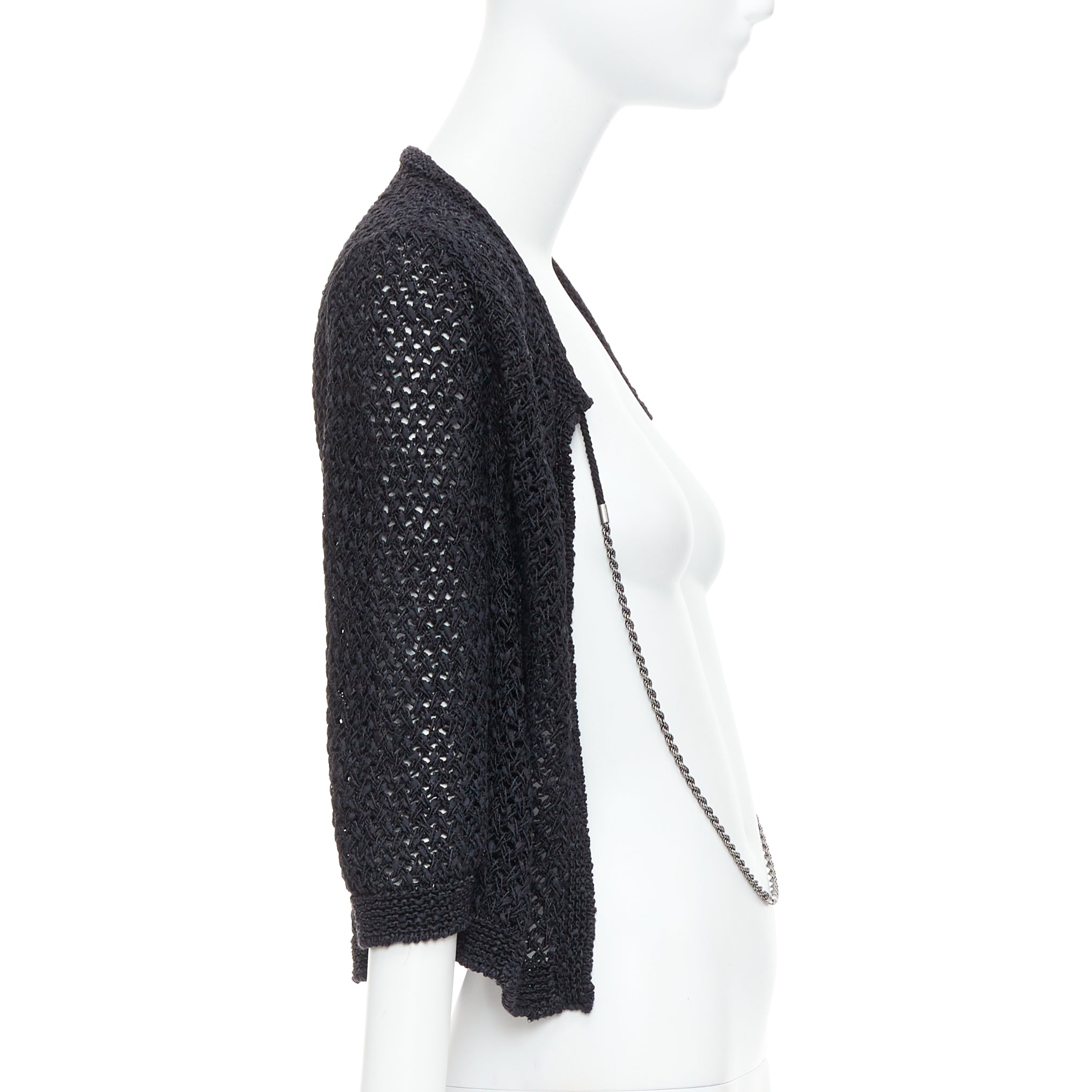 Chanel Chain Open Cardigan - 4