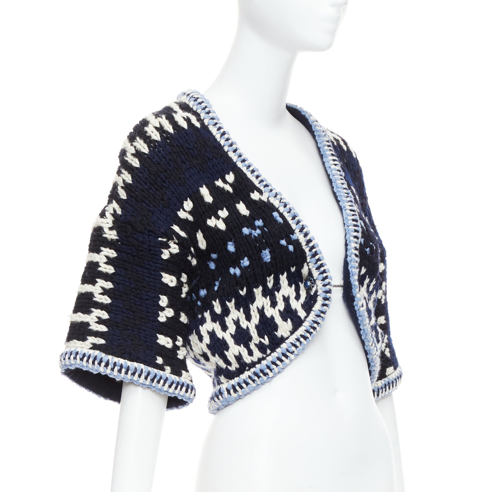Chanel Braid Trim Cardigan - Image 6
