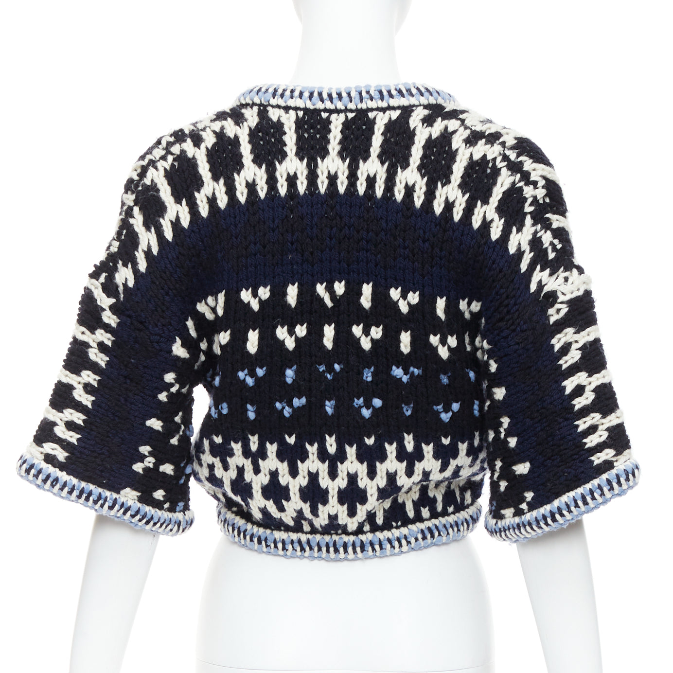 Chanel Braid Trim Cardigan - Side view