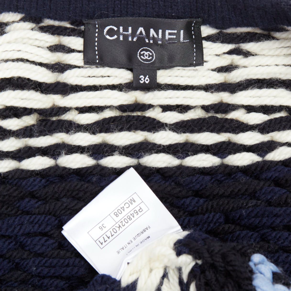 Chanel Braid Trim Cardigan - Image 11
