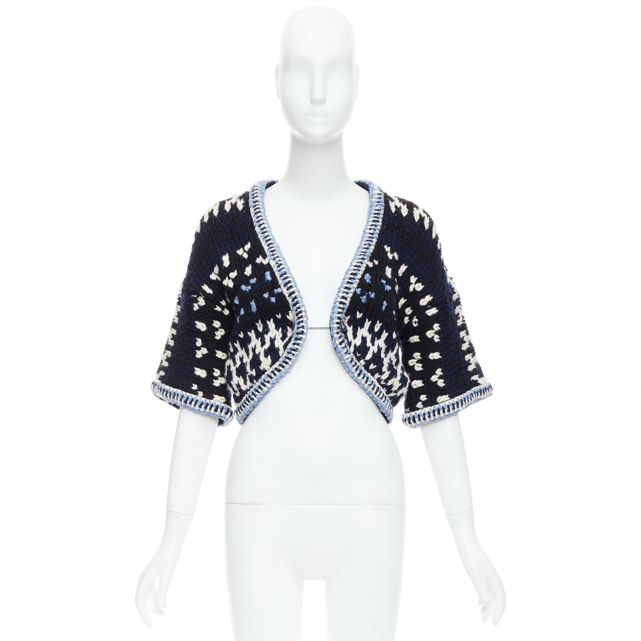 Chanel Braid Trim Cardigan - Image 12