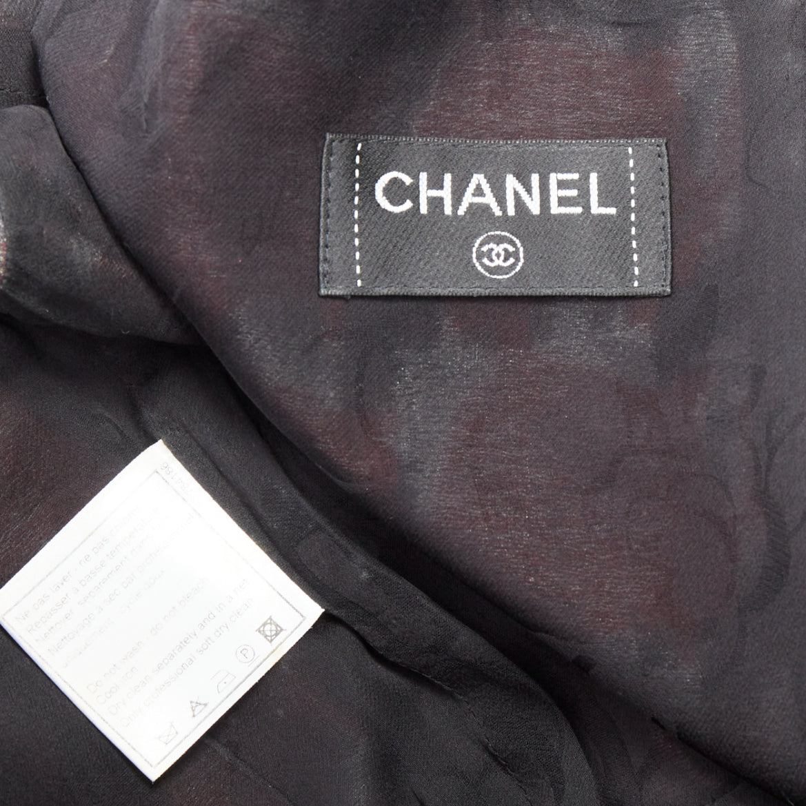 Chanel Houndstooth Shift Dress - Image 10