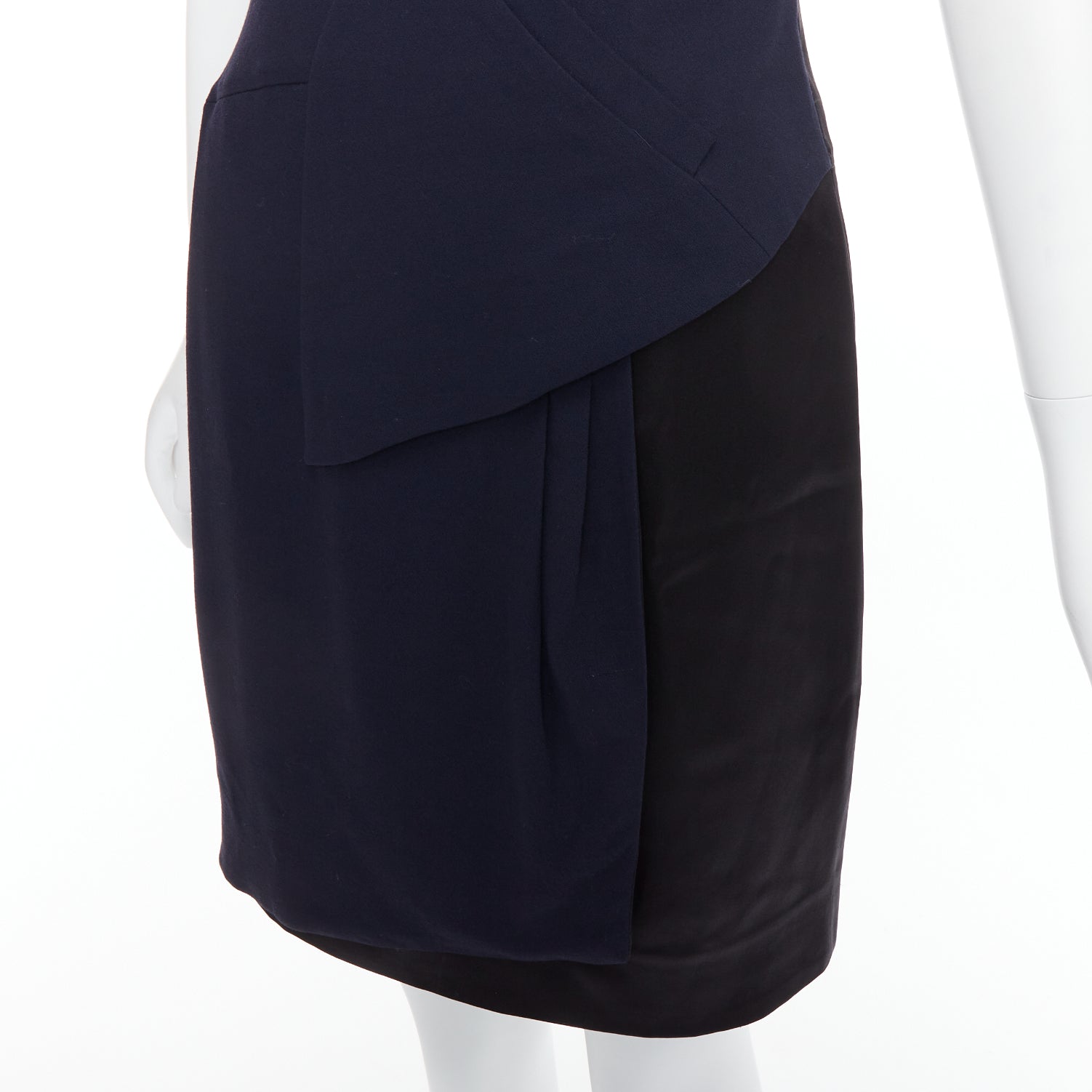 Chanel Draped Pleated Dress - Back view