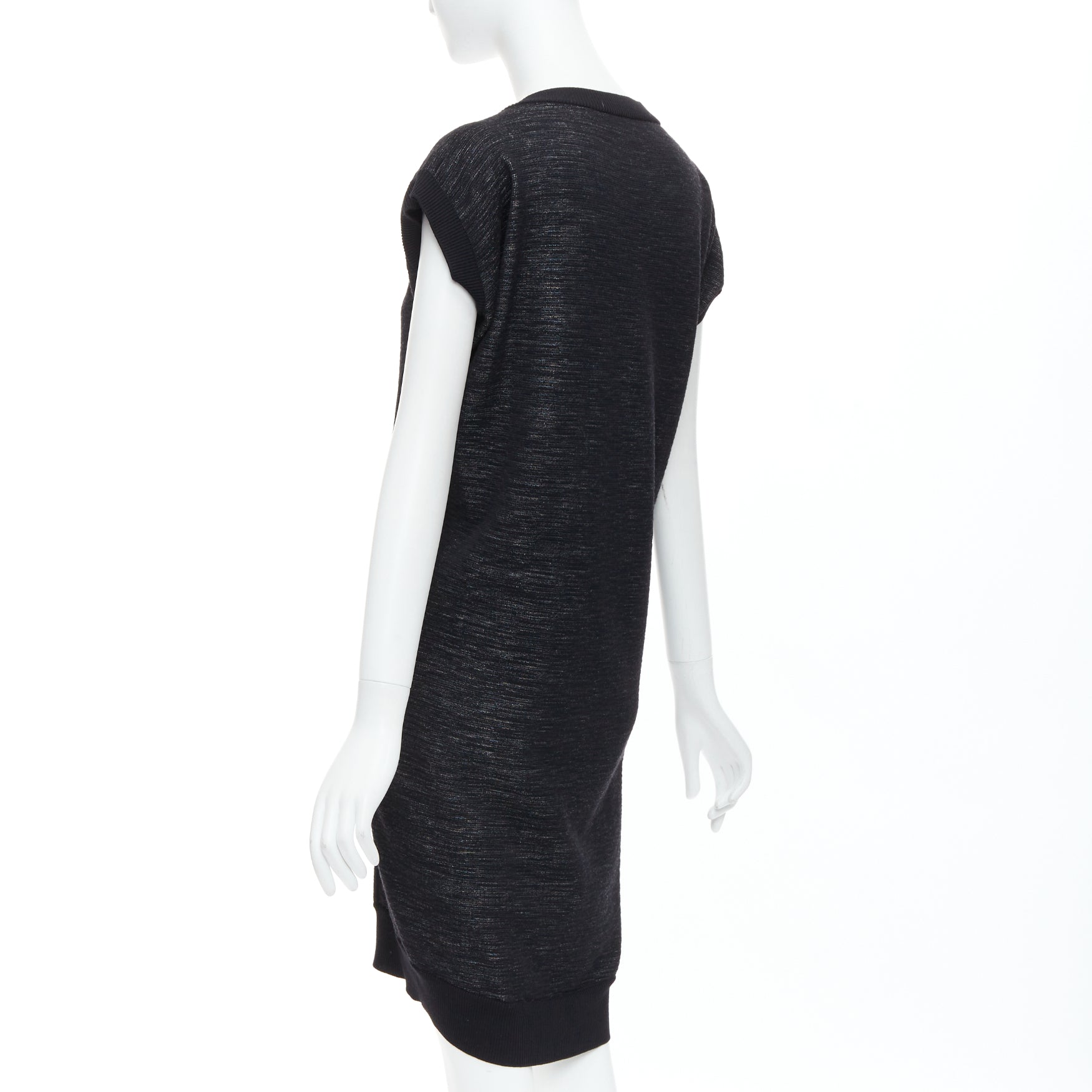 Yves Saint Laurent Batwing Wool Dress - Detail 1