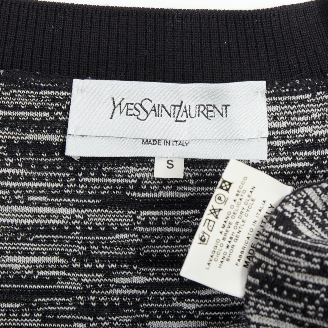 Yves Saint Laurent Batwing Wool Dress - Image 10