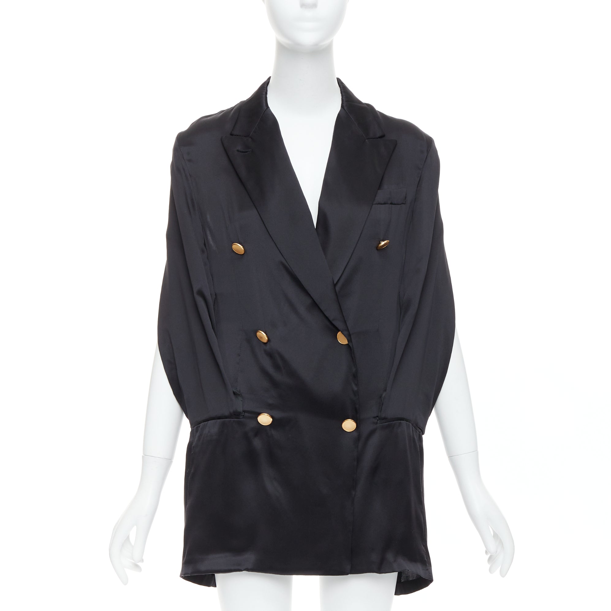 Maison Martin Margiela Tucked Sleeve Blazer Dress