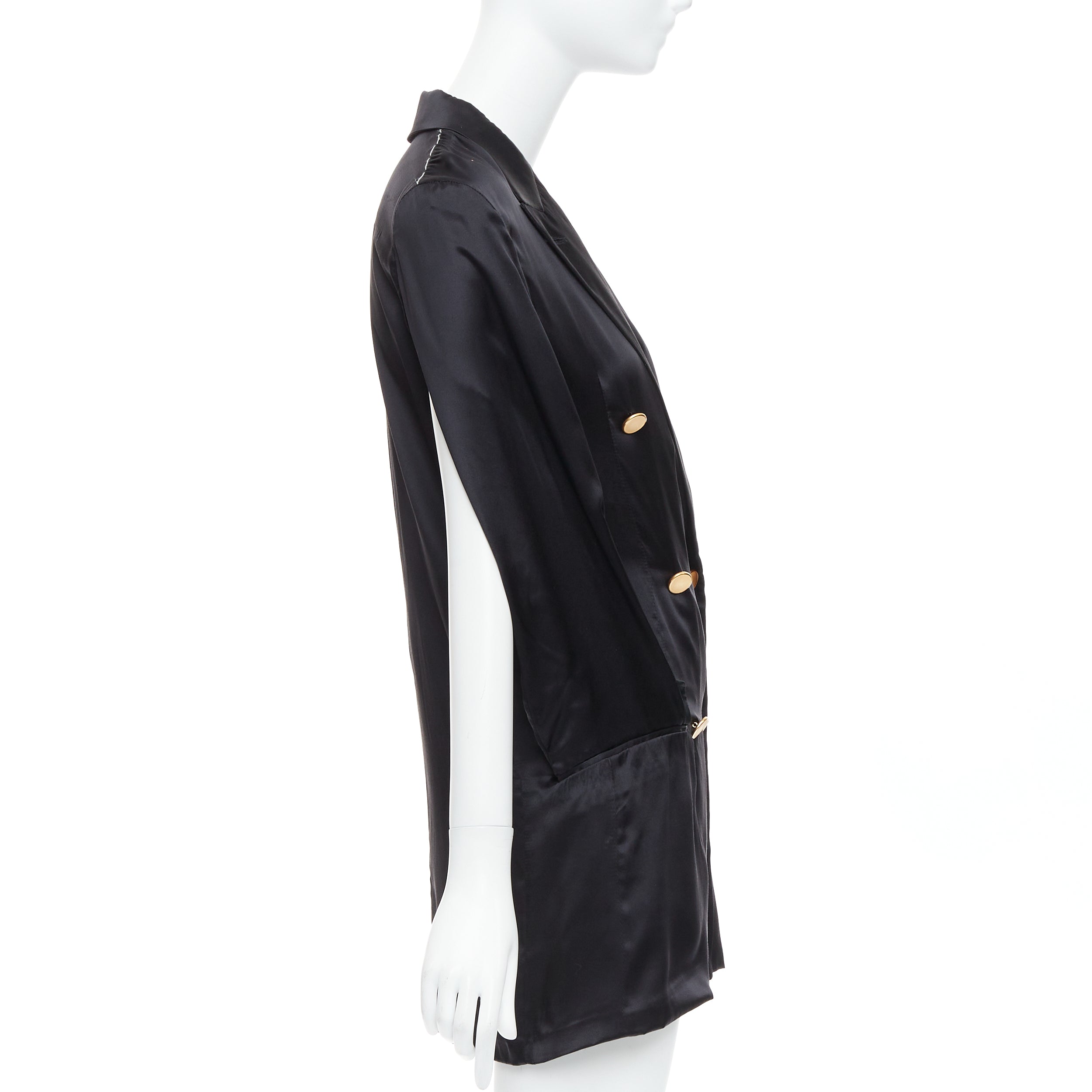 Maison Martin Margiela Tucked Sleeve Blazer Dress - 4
