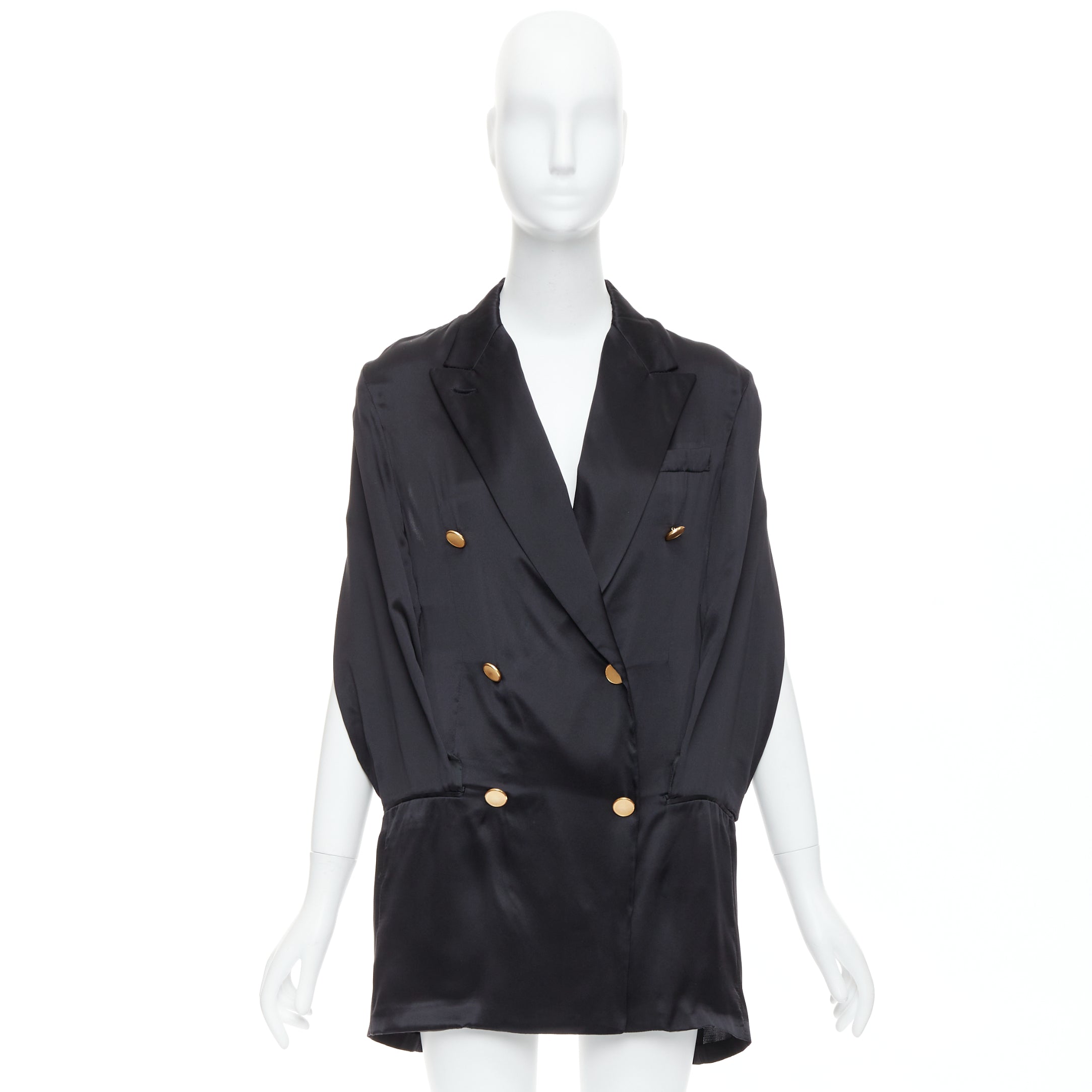 Maison Martin Margiela Tucked Sleeve Blazer Dress - Image 11