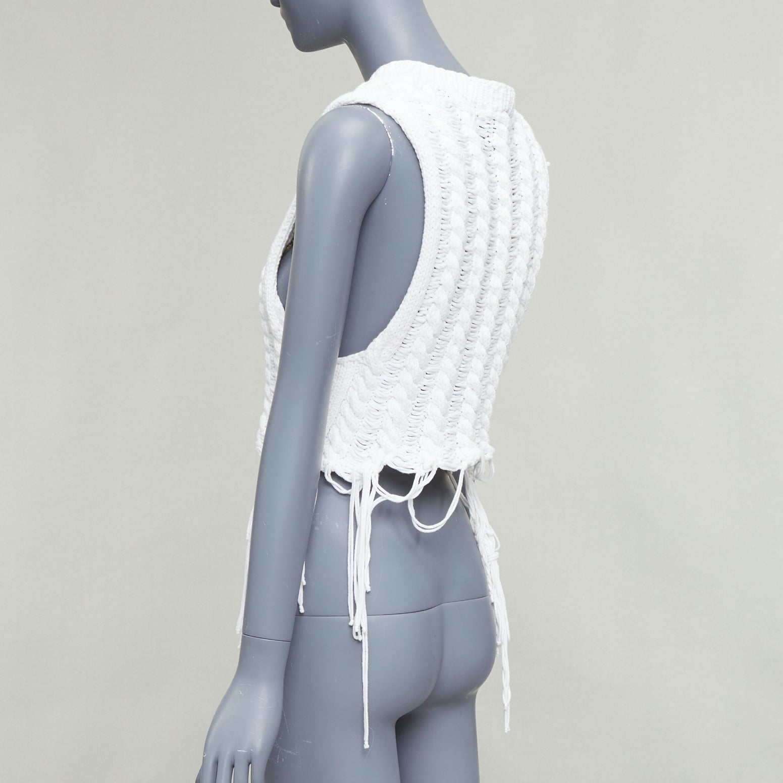 Ann Demeulemeester Distressed Vest - Detail 1