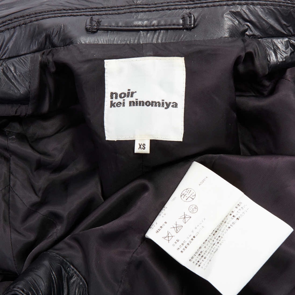 Noir Kei Ninomiya Black Pearl Crop Jacket - Image 11