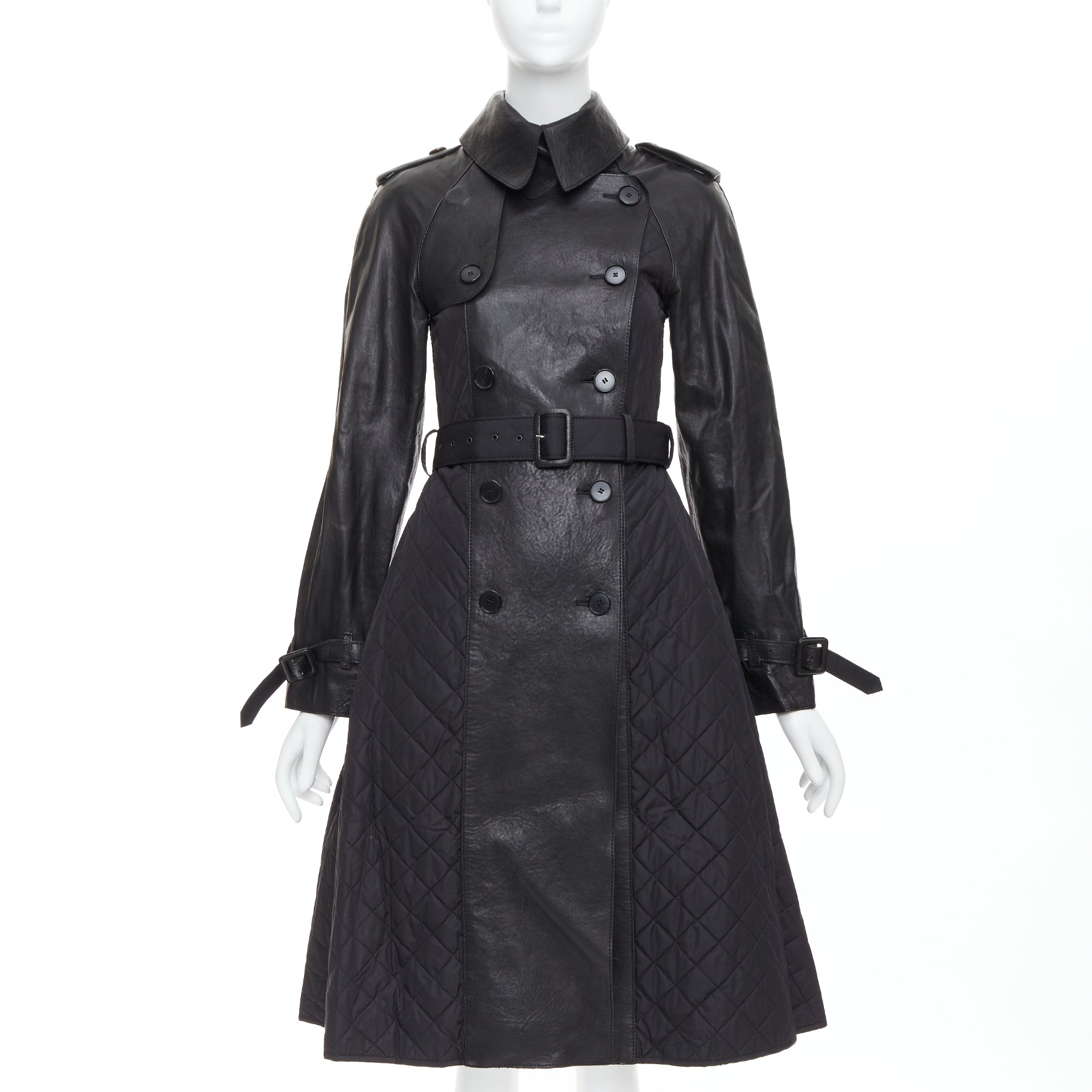 Jean Paul Gaultier Quilted Trench Coat
