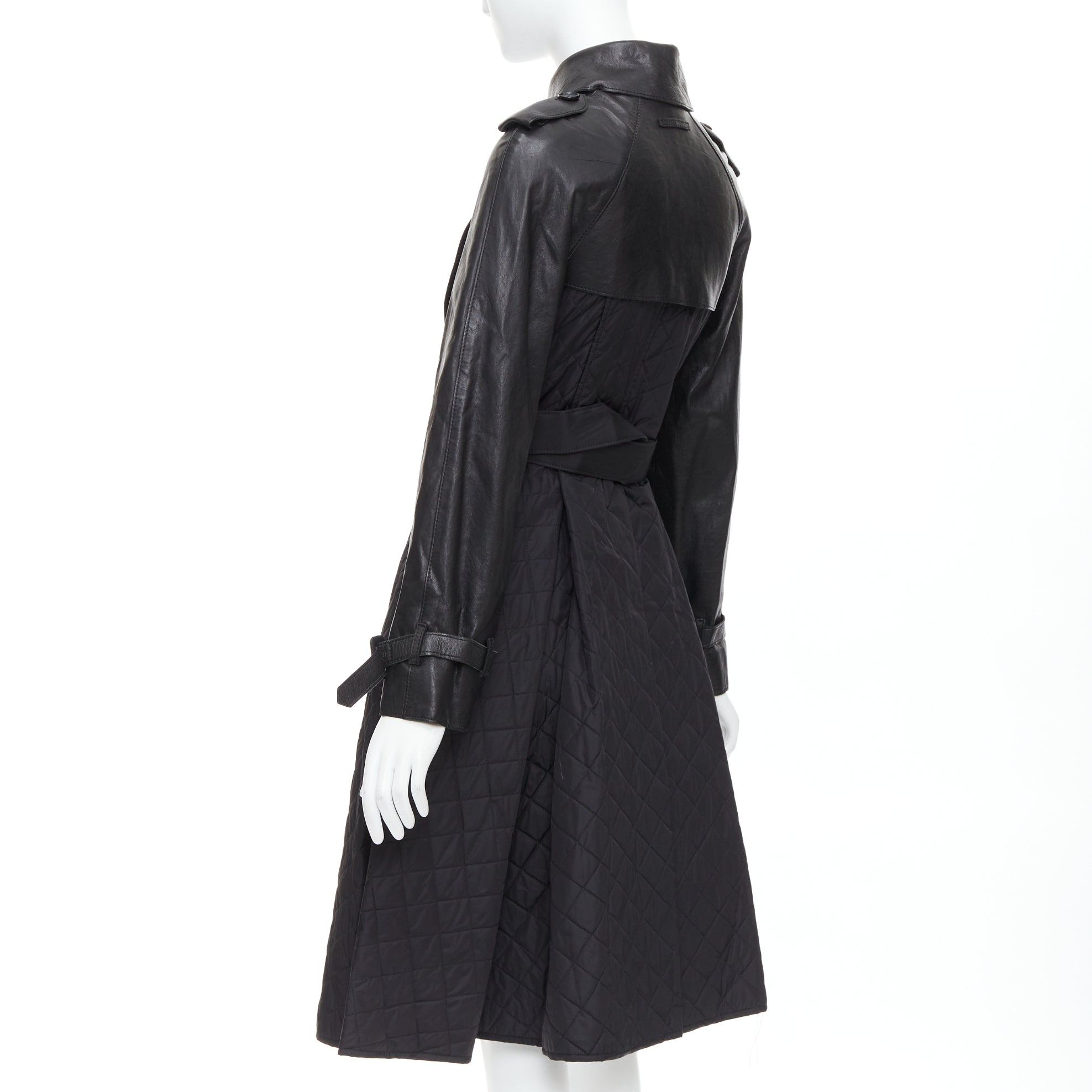 Jean Paul Gaultier Quilted Trench Coat - Detail 1