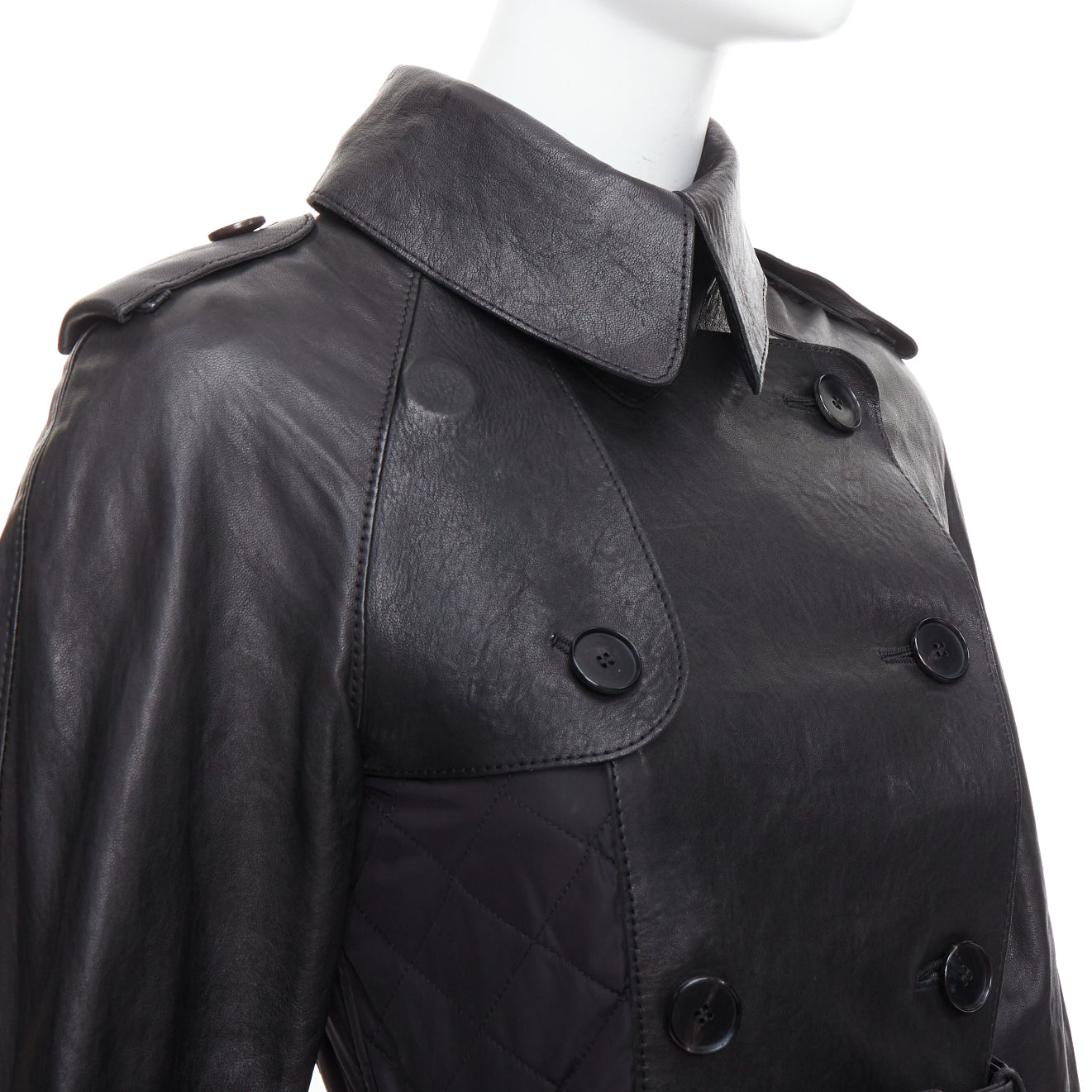 Jean Paul Gaultier Quilted Trench Coat - Detail 2