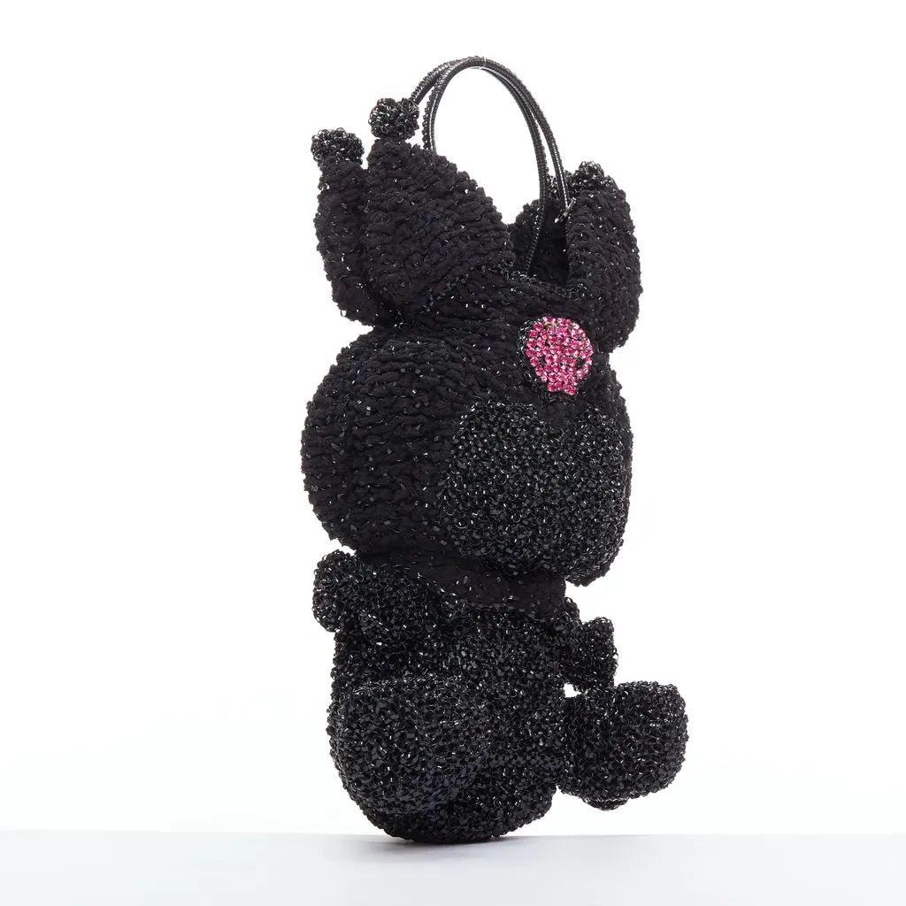Anteprima Kuromi Crystal Tote Black Plastic Very good - Inside View