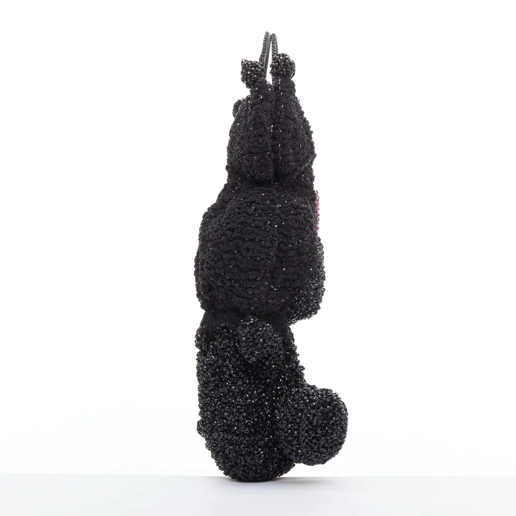 Anteprima Kuromi Crystal Tote Black Plastic Very good - Model View