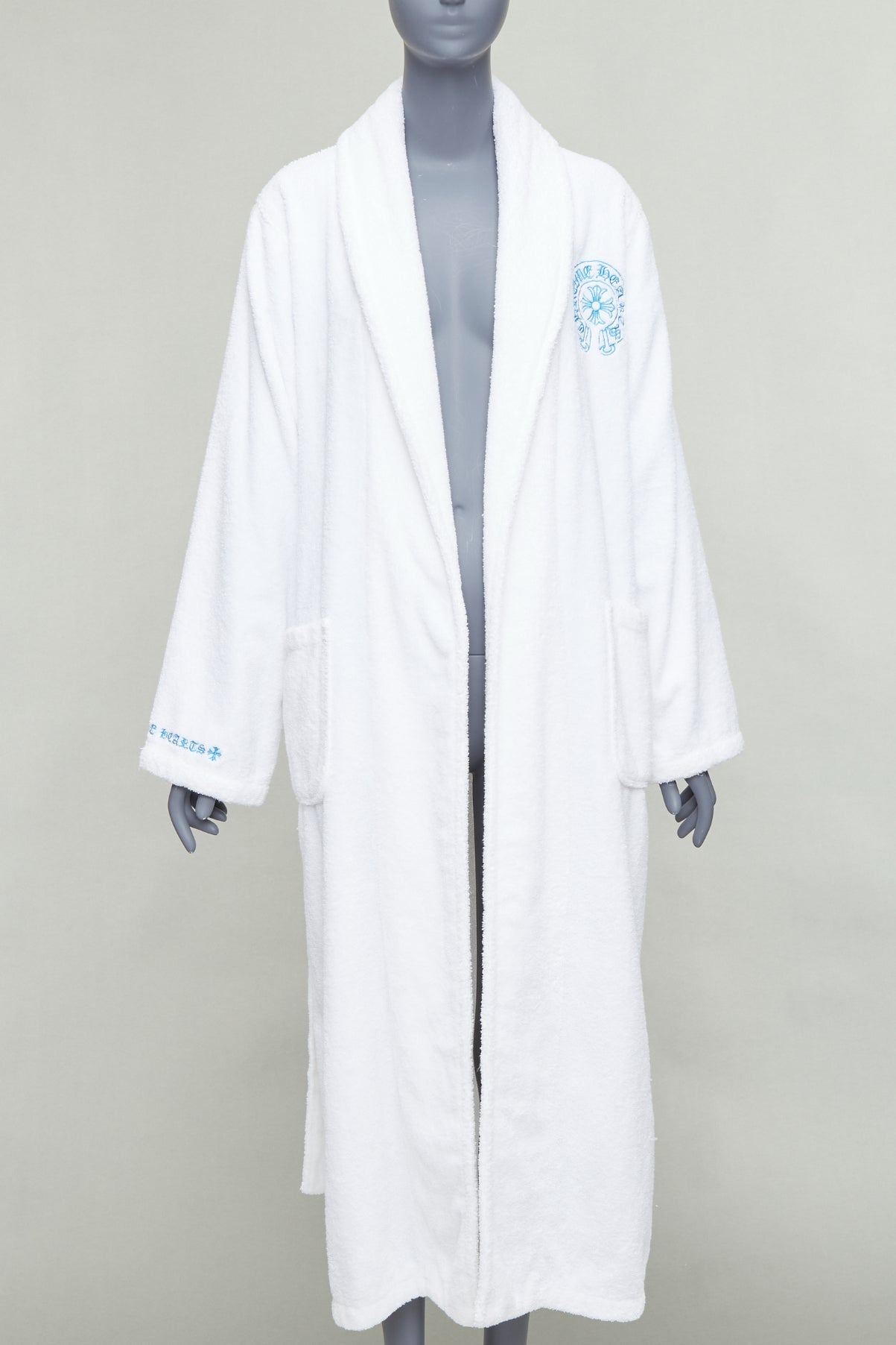 Chrome Hearts White Logo Robe - 4