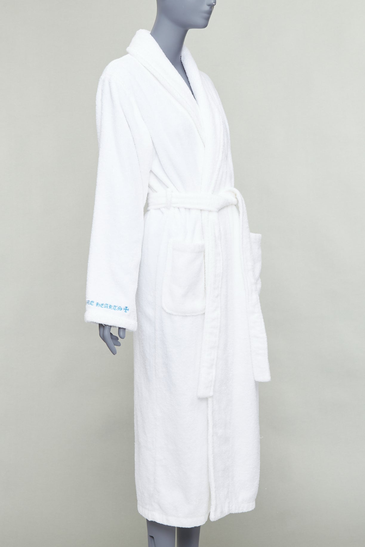 Chrome Hearts White Logo Robe - Side view