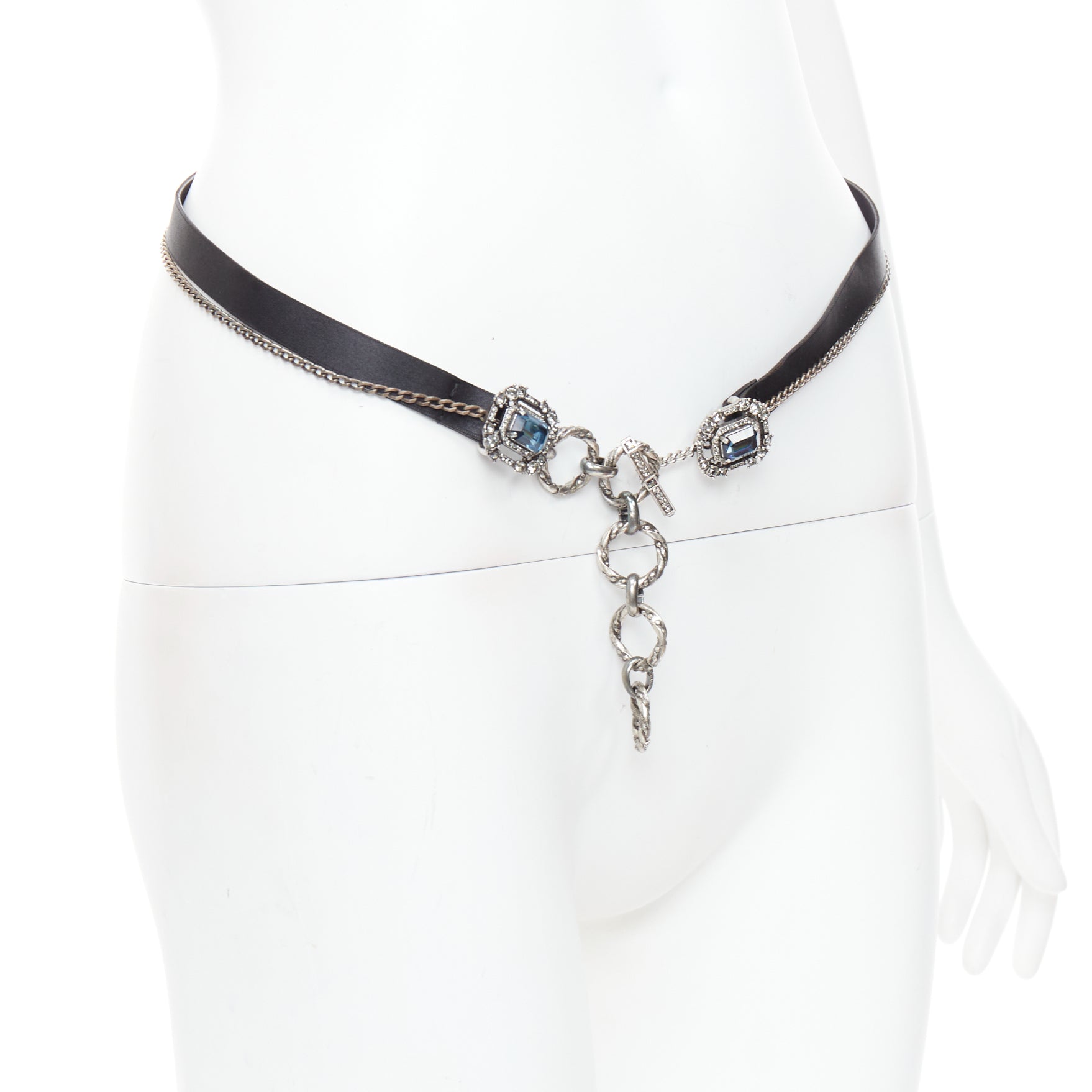 Lanvin Rhinestone jewel belt - Image 6
