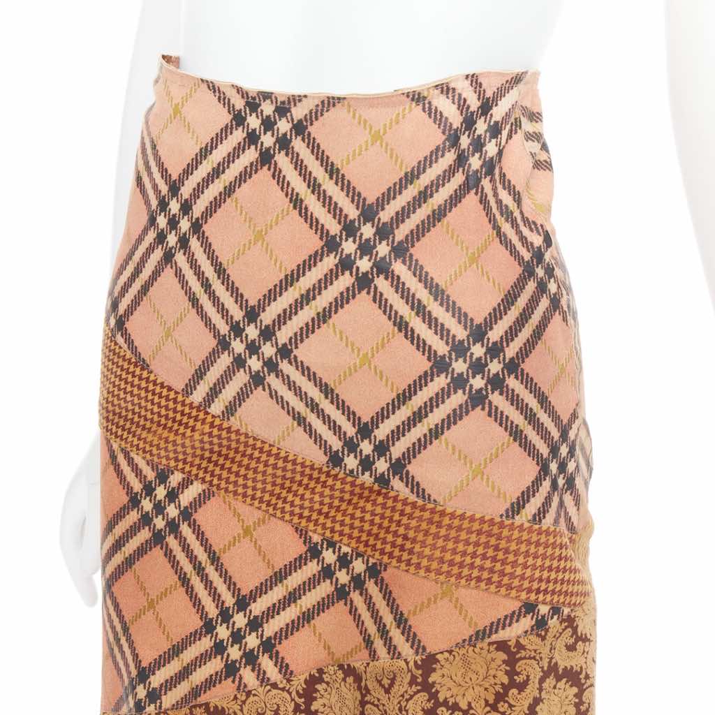 Roberto Cavalli Leather Patch Skirt - Detail 2