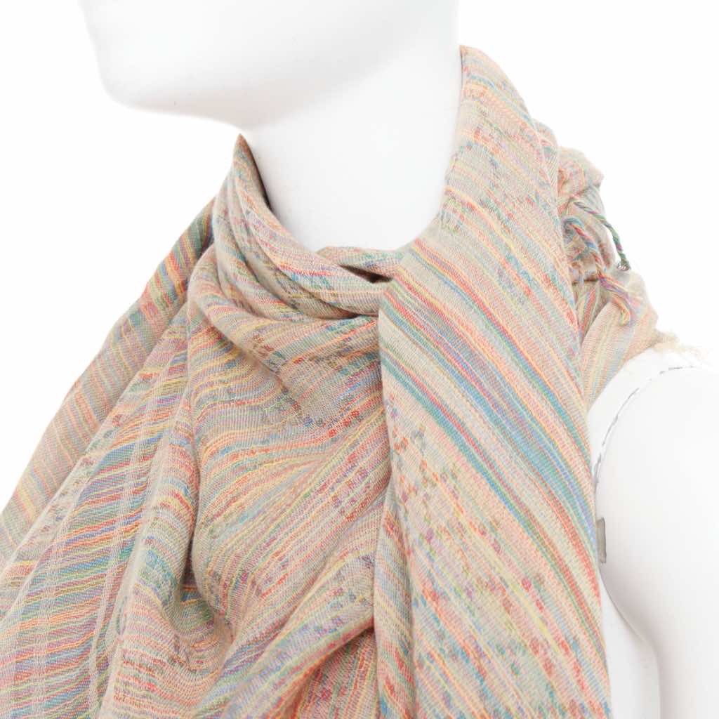Gucci Rainbow GG Scarf - Detail 1