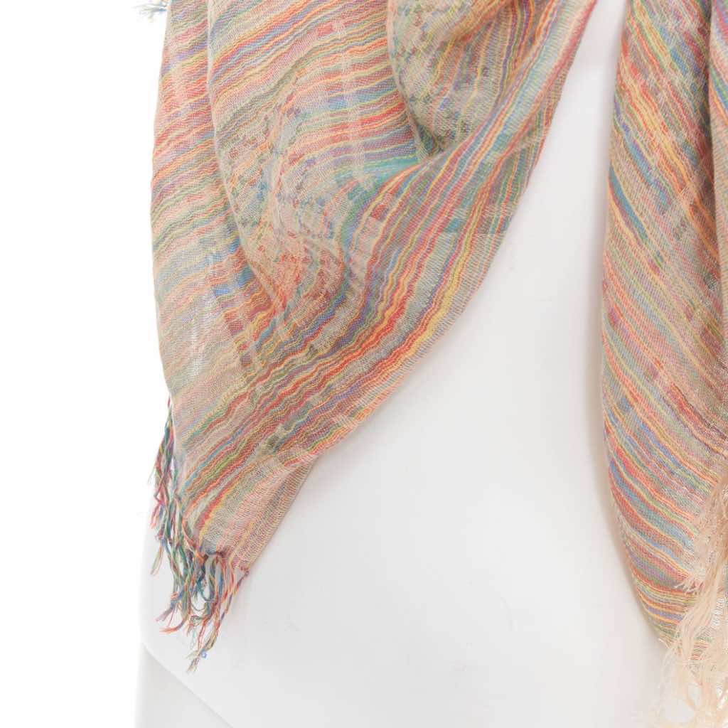 Gucci Rainbow GG Scarf - Detail 2