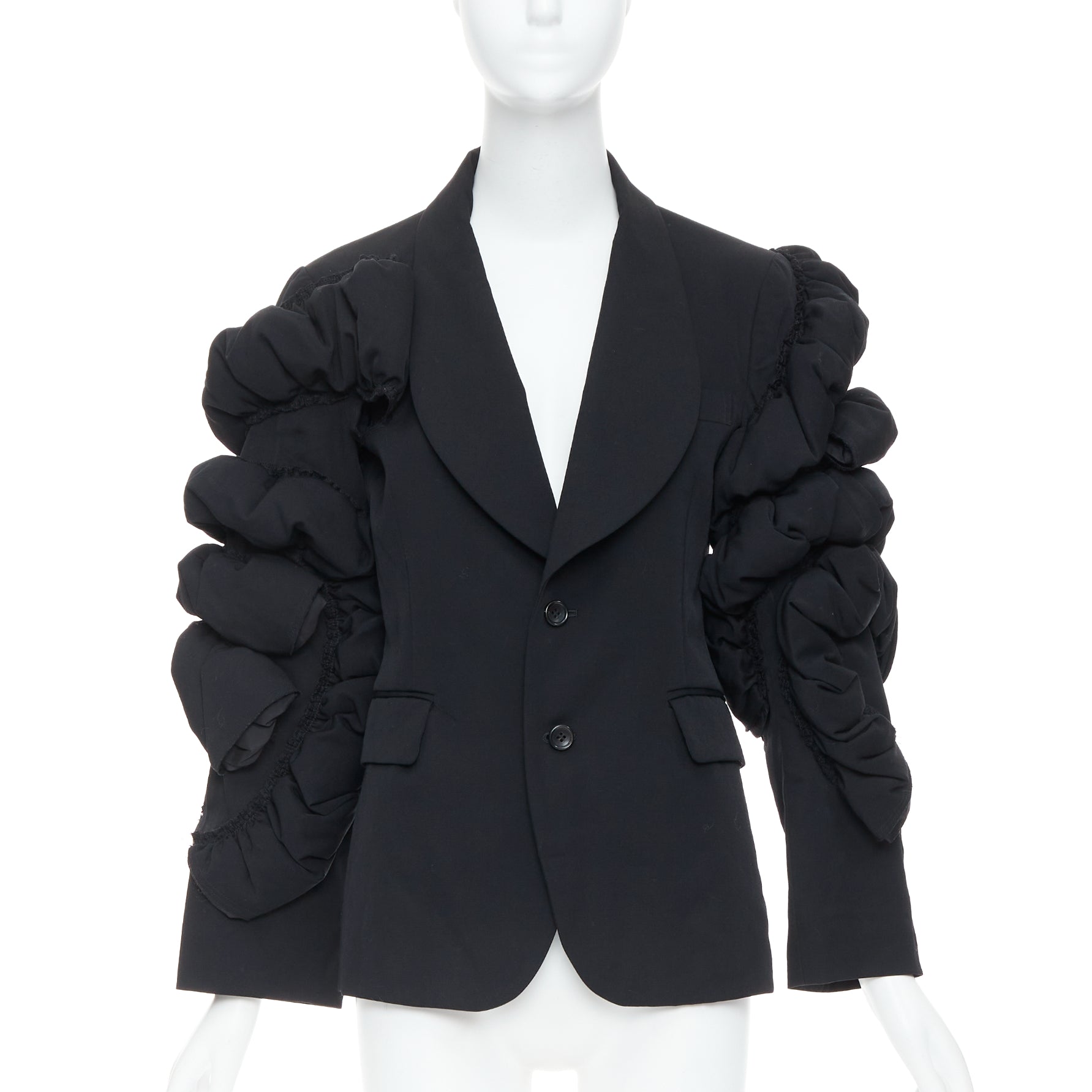 Comme Des Garcons Black Puff Blazer