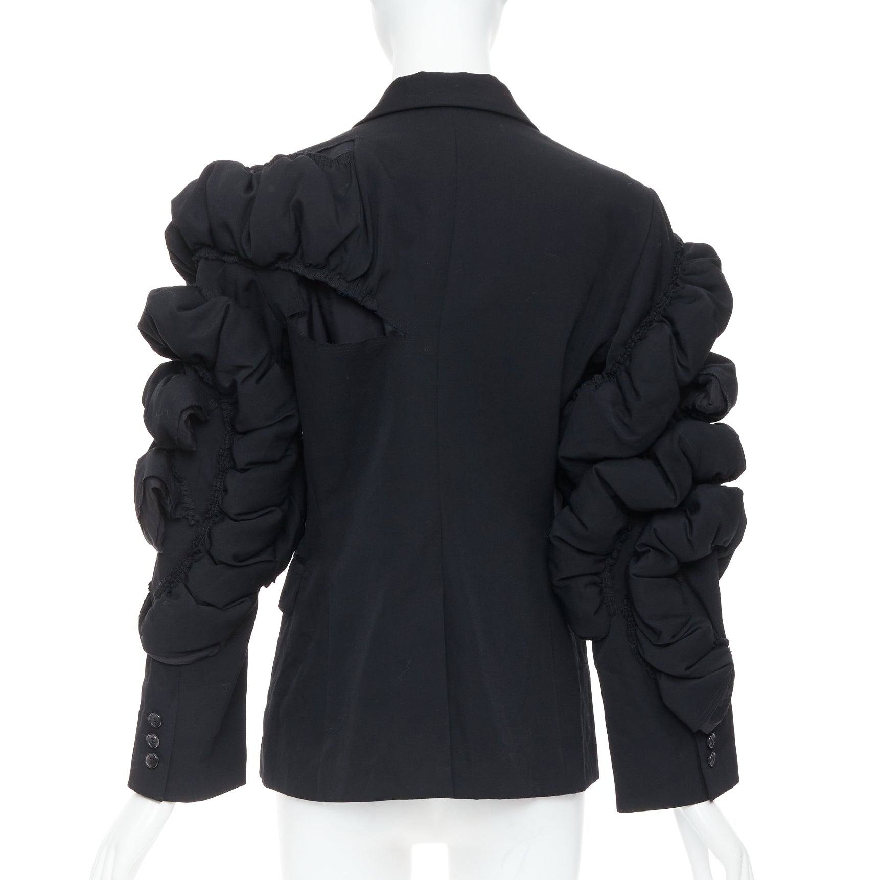 Comme Des Garcons Black Puff Blazer - Detail 1