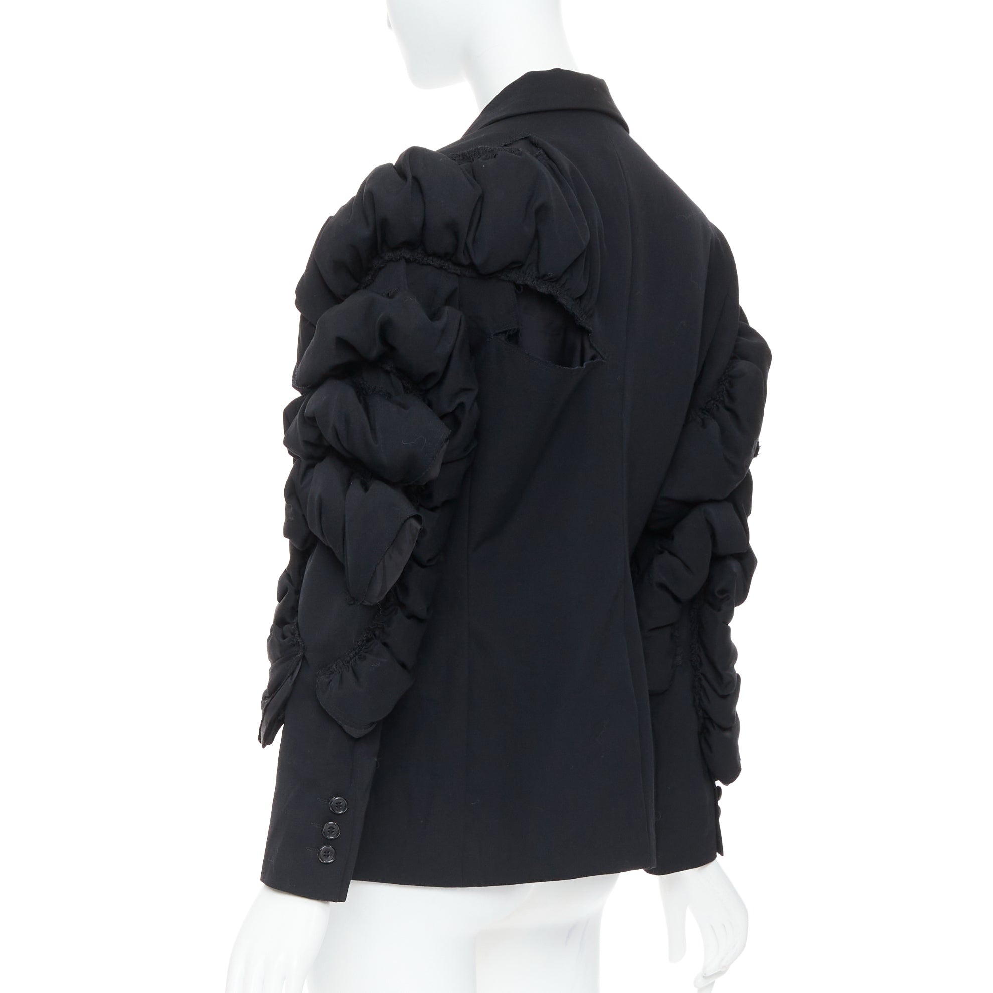 Comme Des Garcons Black Puff Blazer - Detail 2