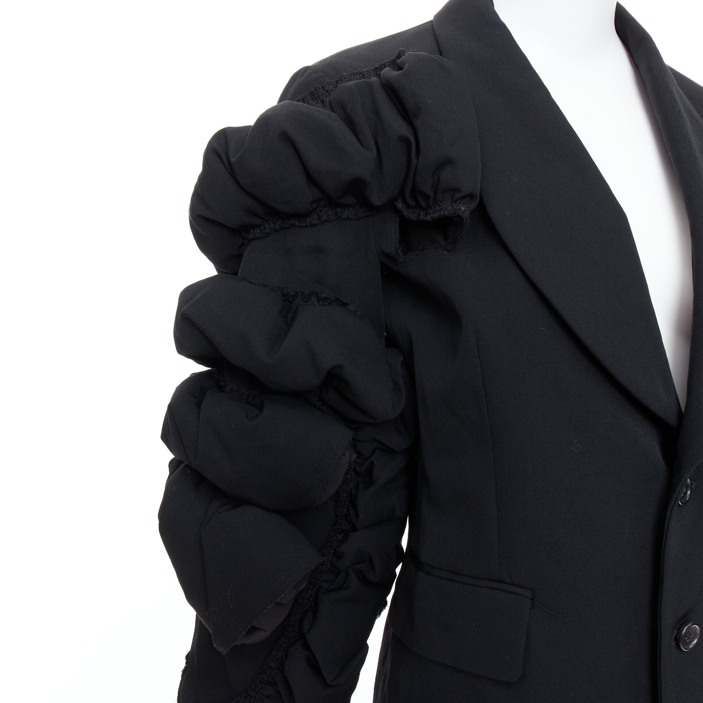Comme Des Garcons Black Puff Blazer - Image 10
