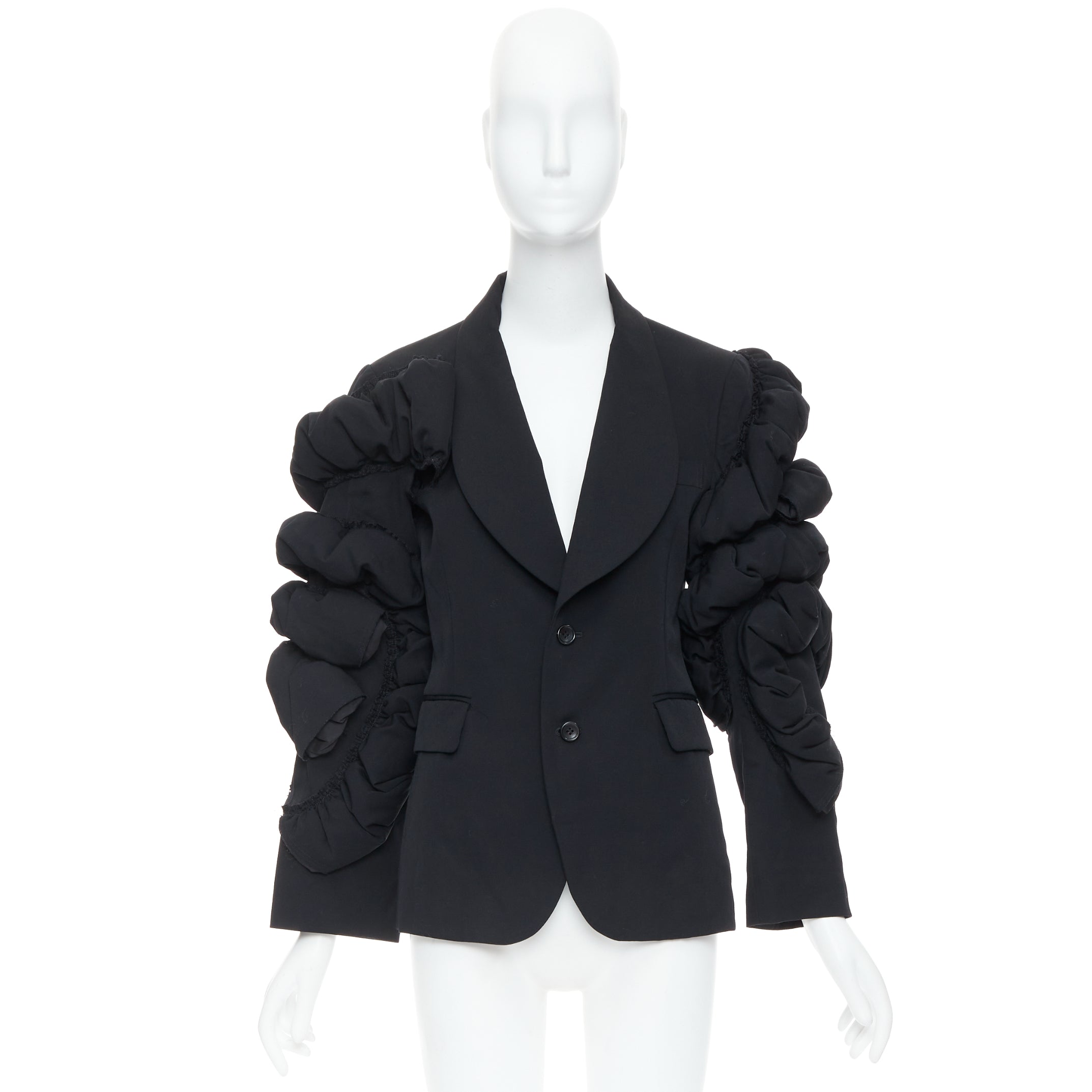 Comme Des Garcons Black Puff Blazer - Image 12
