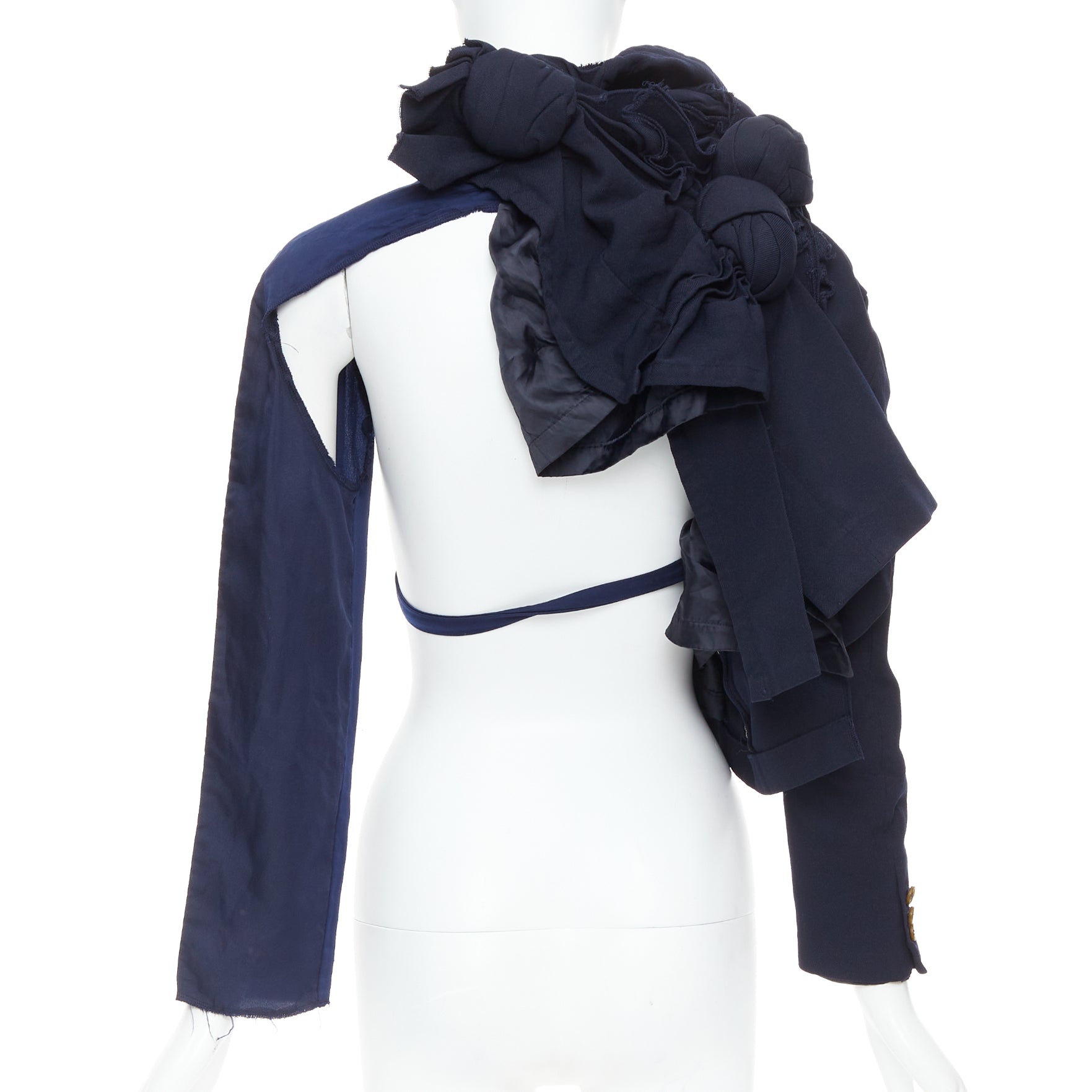 Comme Des Garcons Knot Tie Jacket - 4