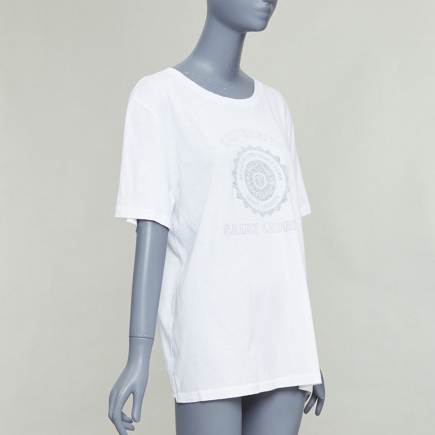 Saint Laurent Universite Print T-Shirt - Image 6