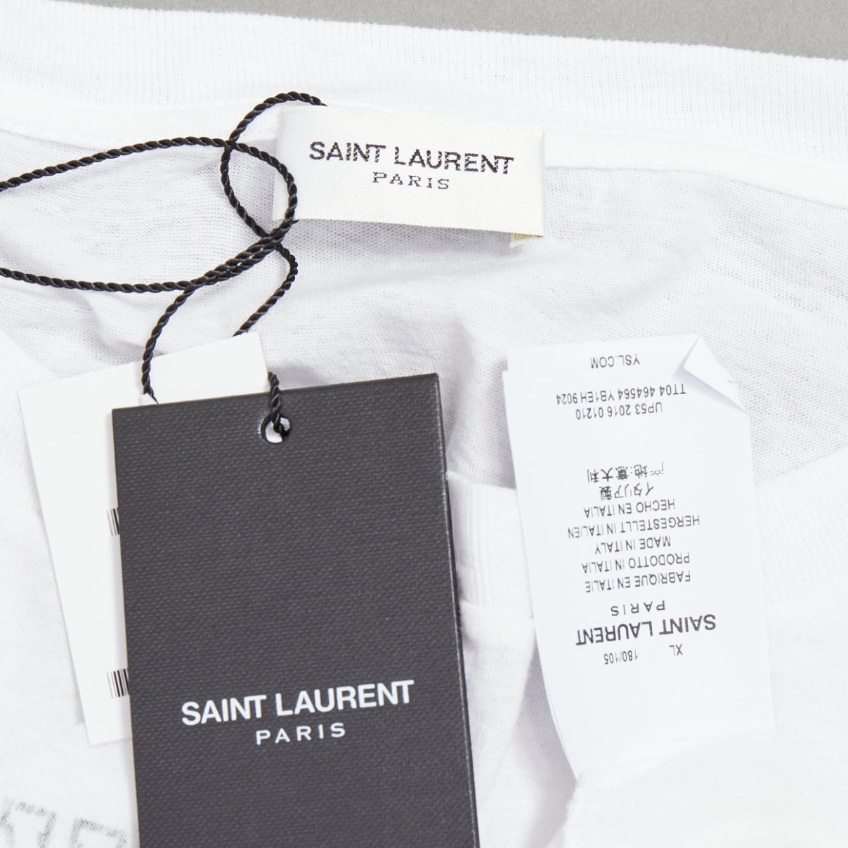 Saint Laurent Universite Print T-Shirt - Image 10