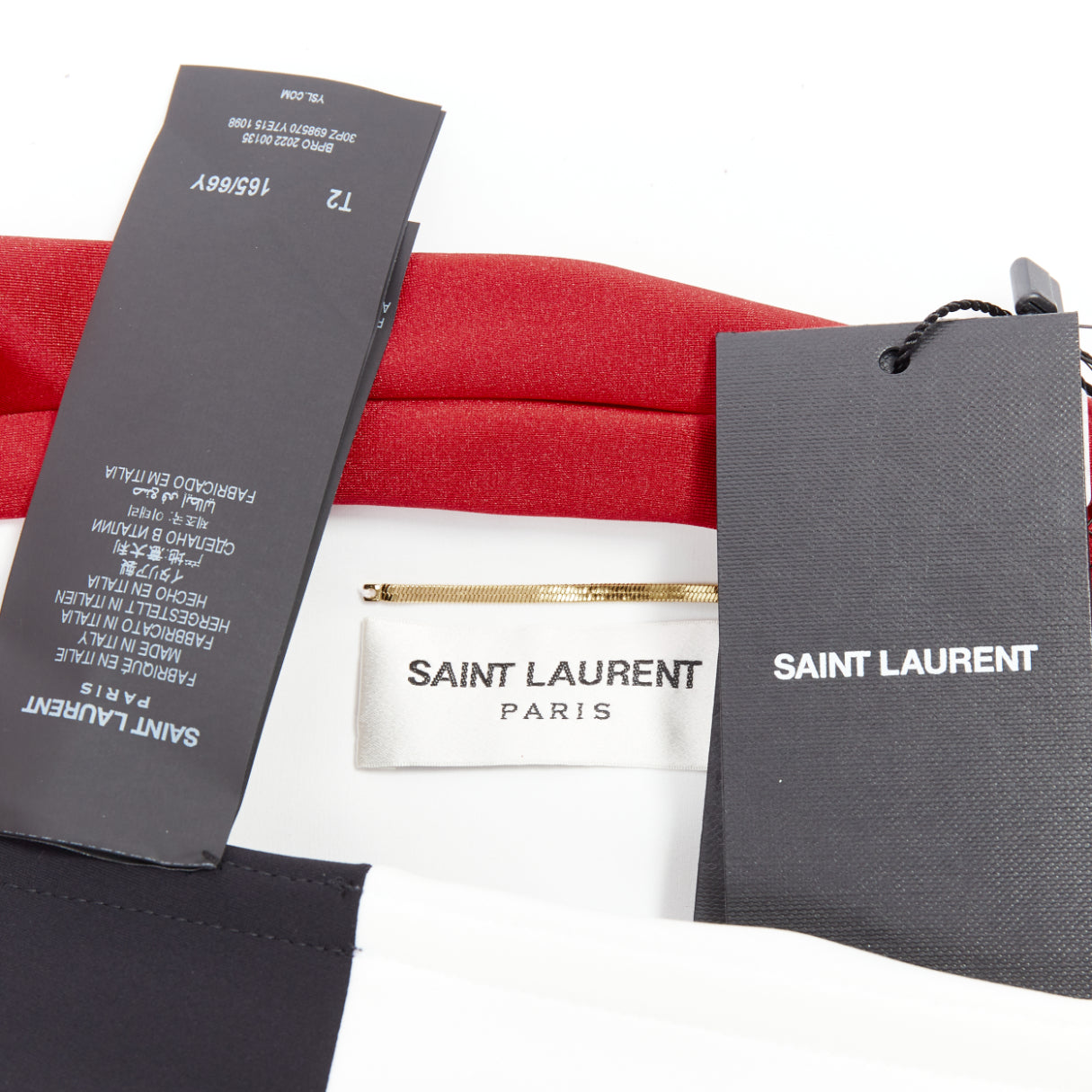 Saint Laurent Cutout Logo Catsuit - Image 11