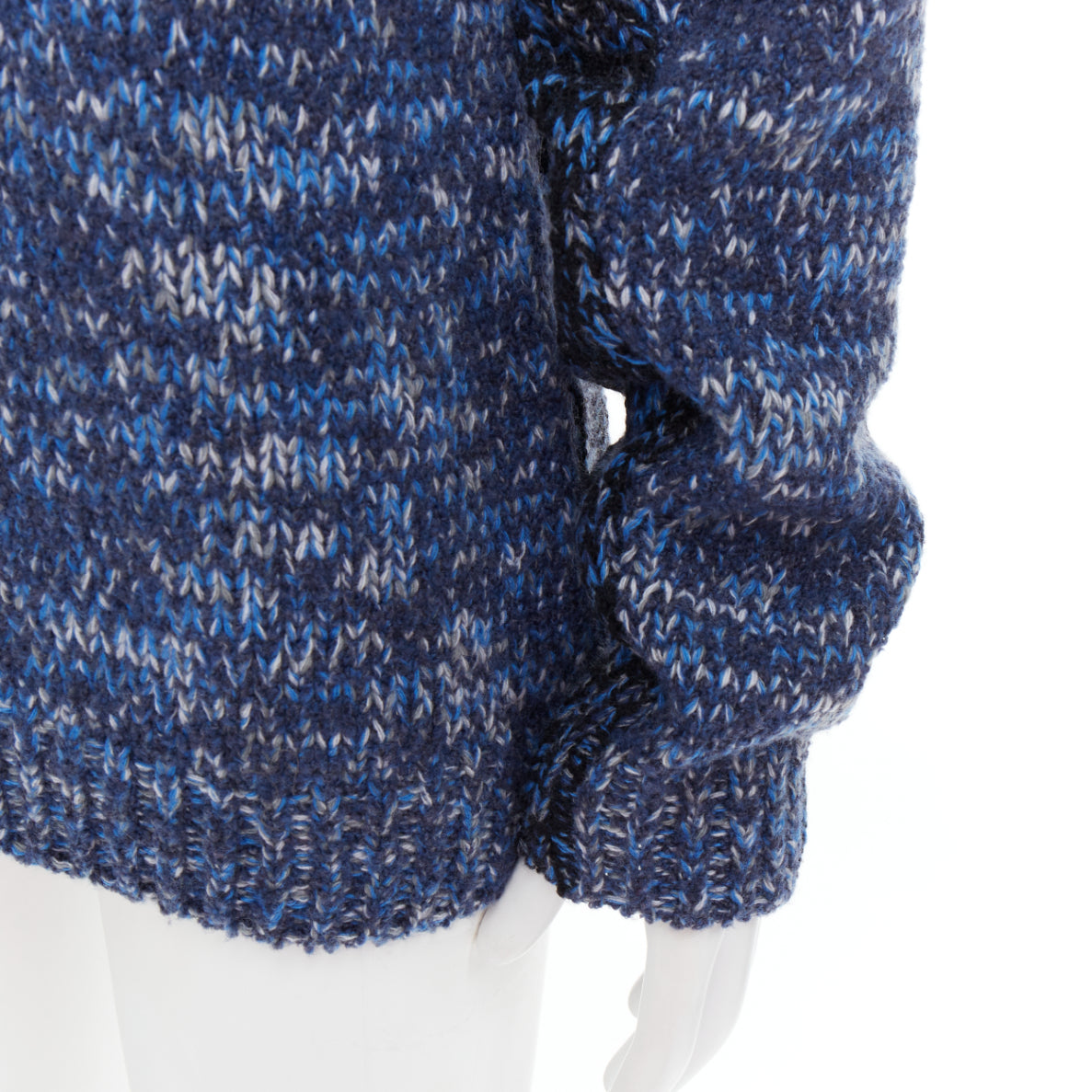 Hermès Melange Knit Sweater - Back view