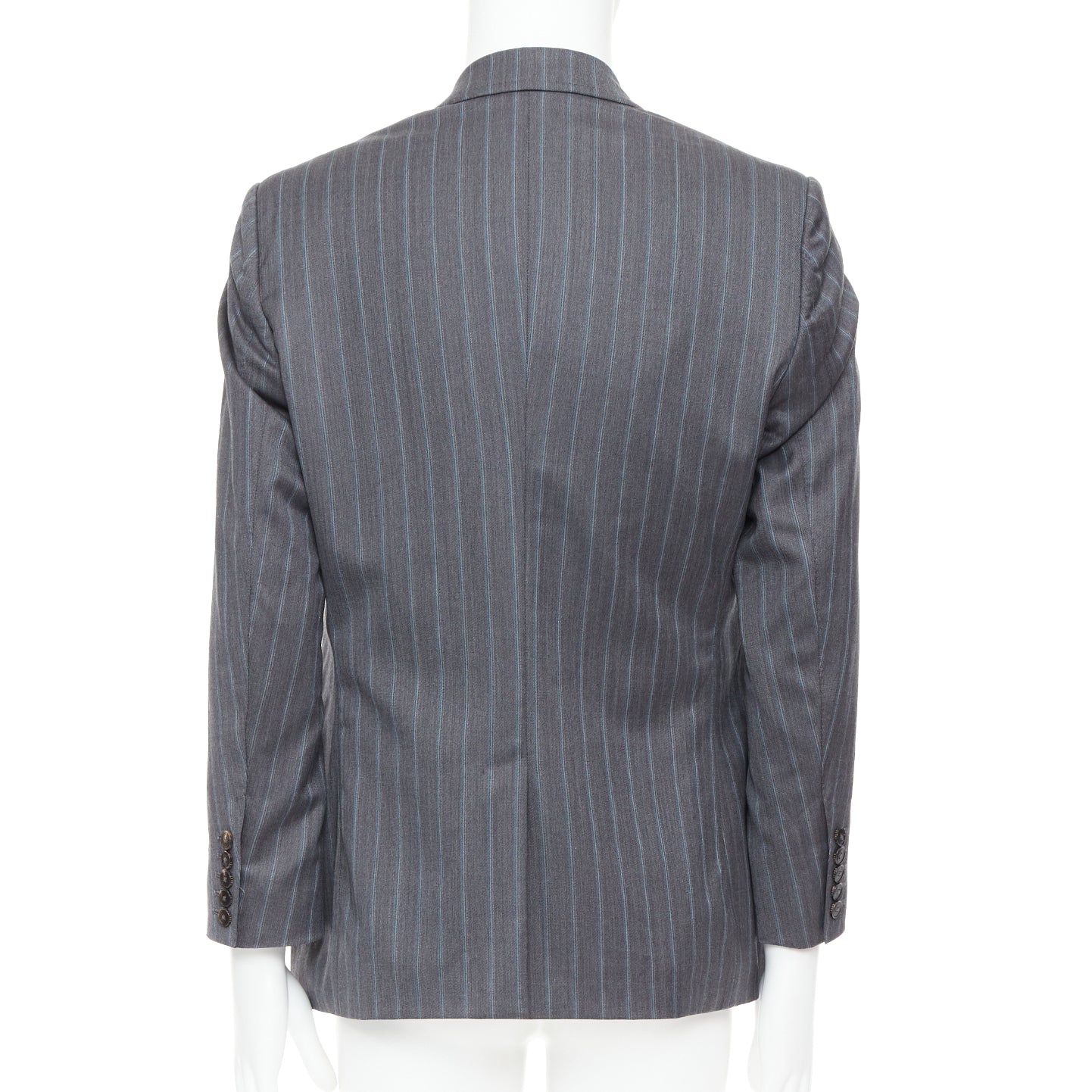 Gucci Grey Cashmere Blazer - Side view