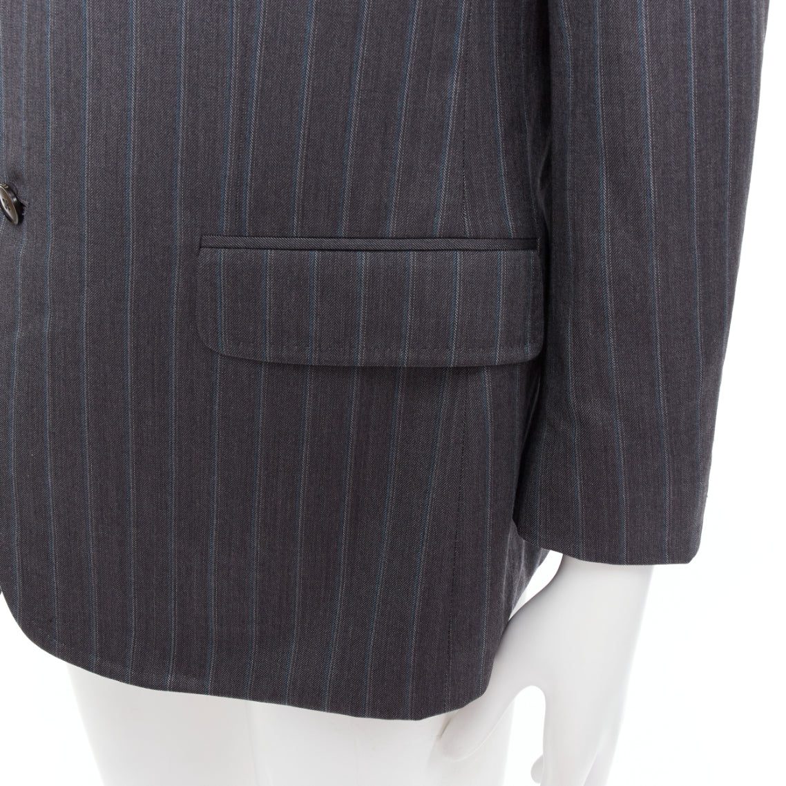 Gucci Grey Cashmere Blazer - Detail 2