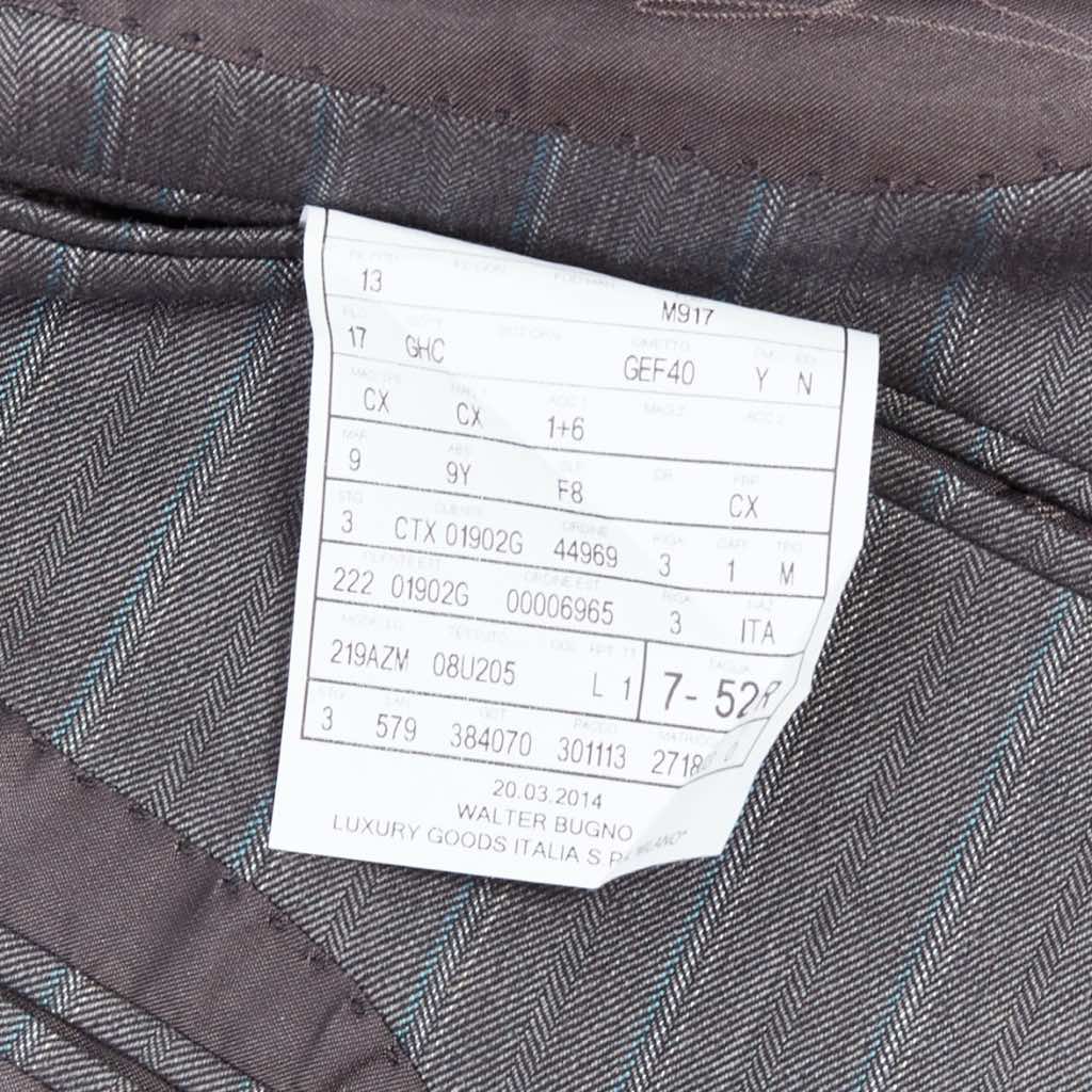 Gucci Grey Cashmere Blazer - Image 10