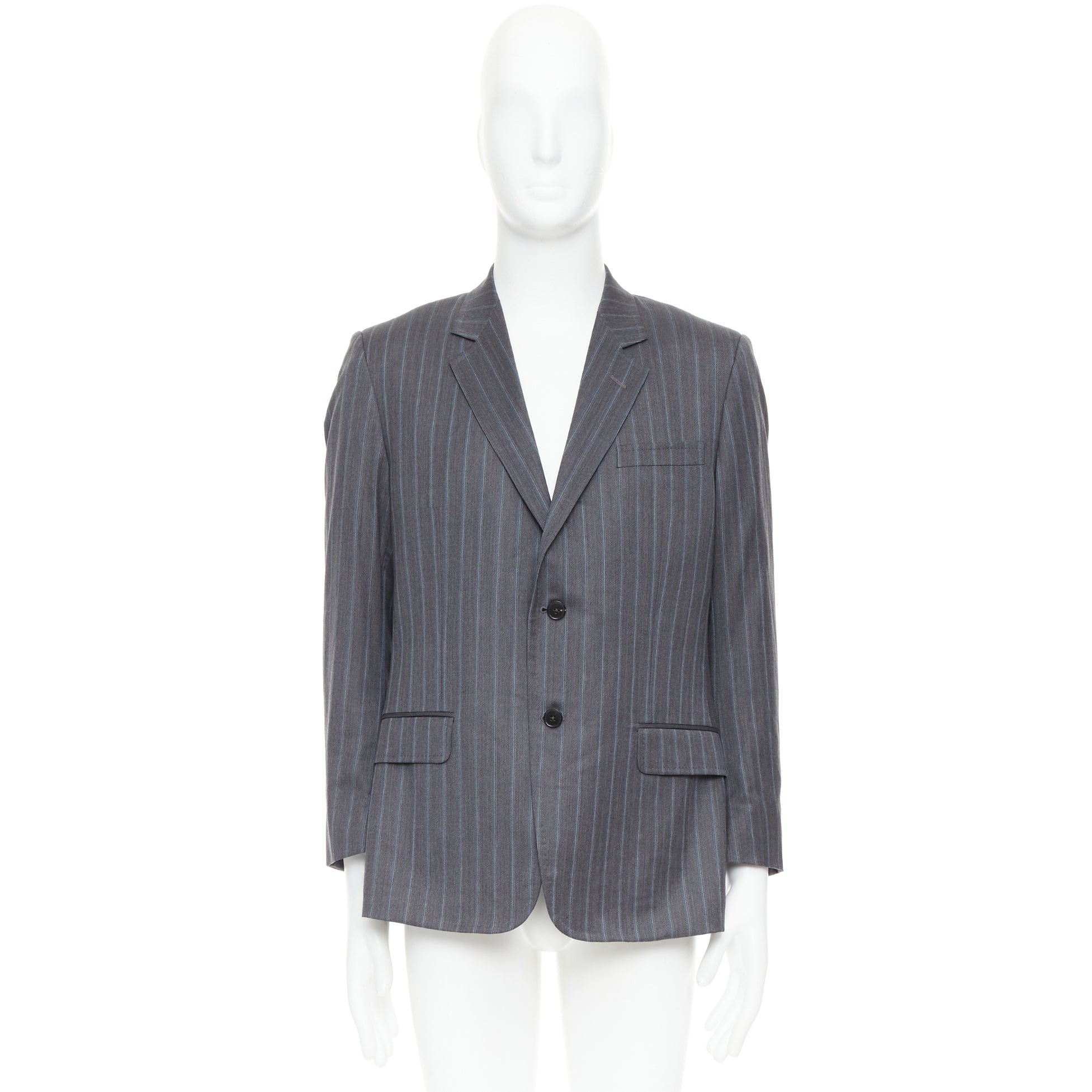 Gucci Grey Cashmere Blazer - Image 11