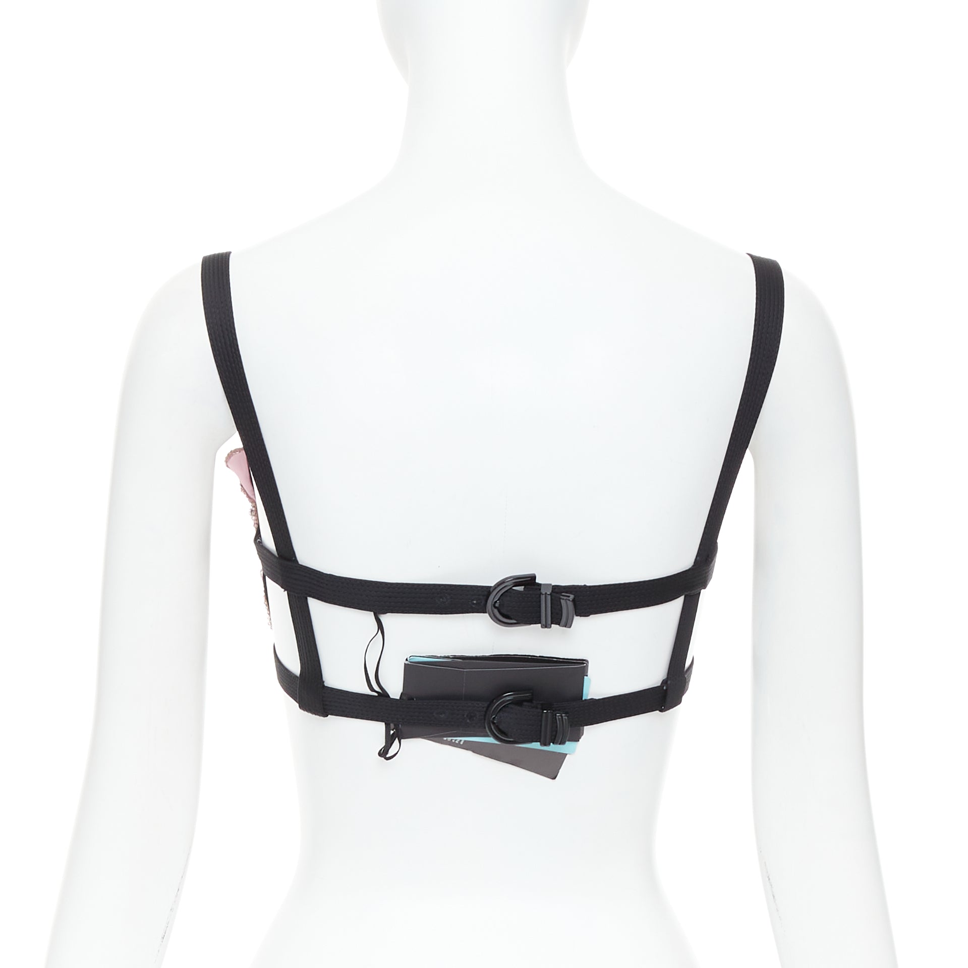 Versace Crystal Butterfly Bra - Side view