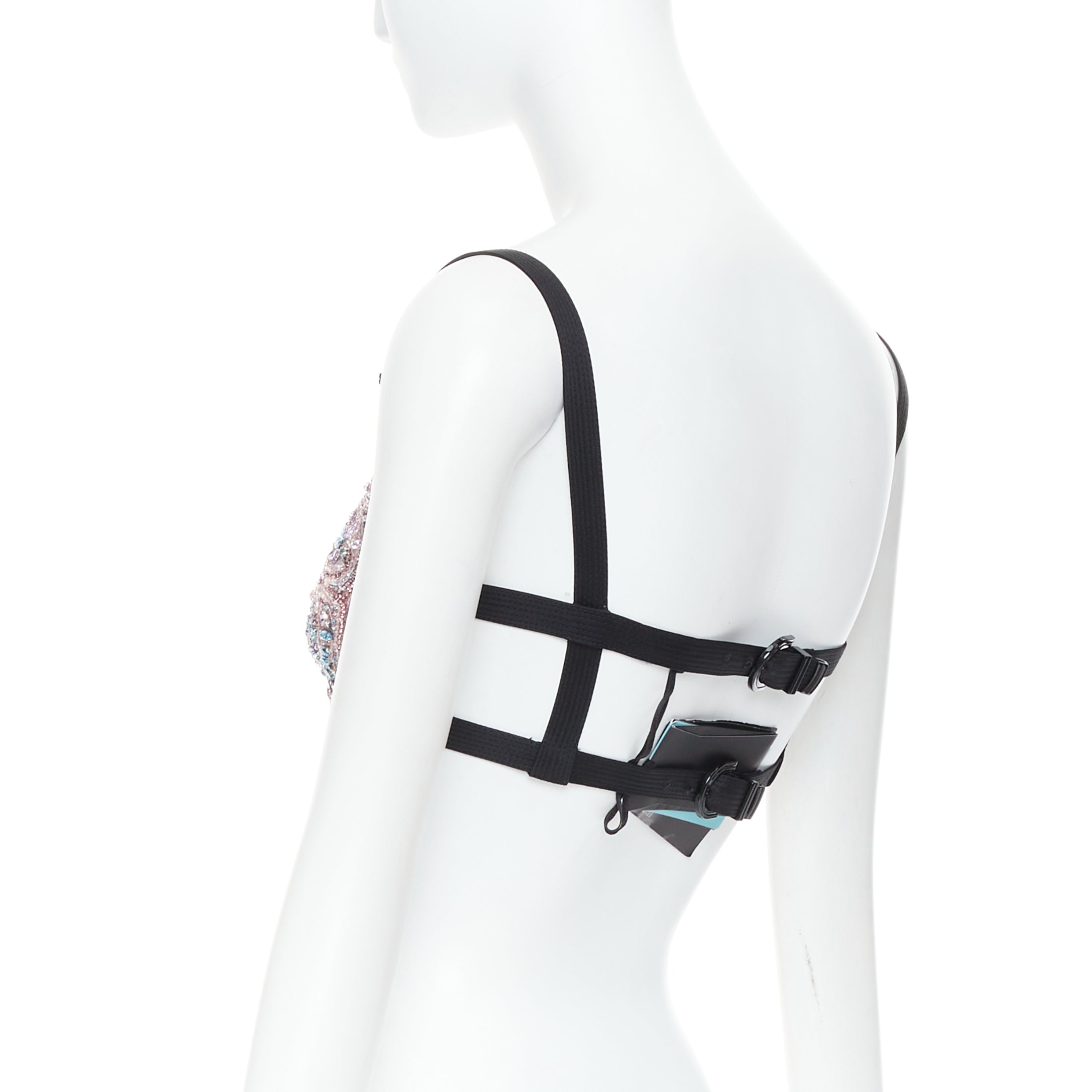 Versace Crystal Butterfly Bra - Detail 1