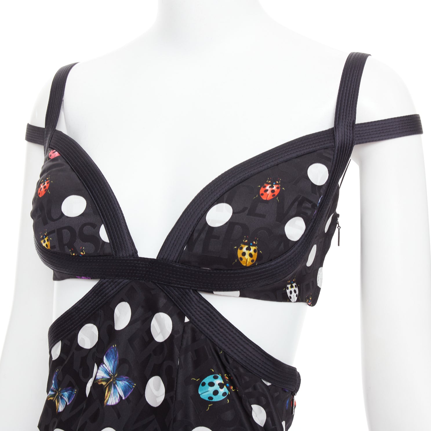 Versace Butterfly Harness Dress - Back view