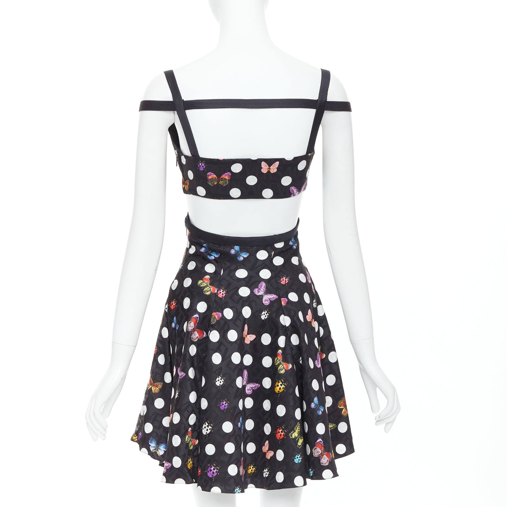 Versace Butterfly Harness Dress - Side view