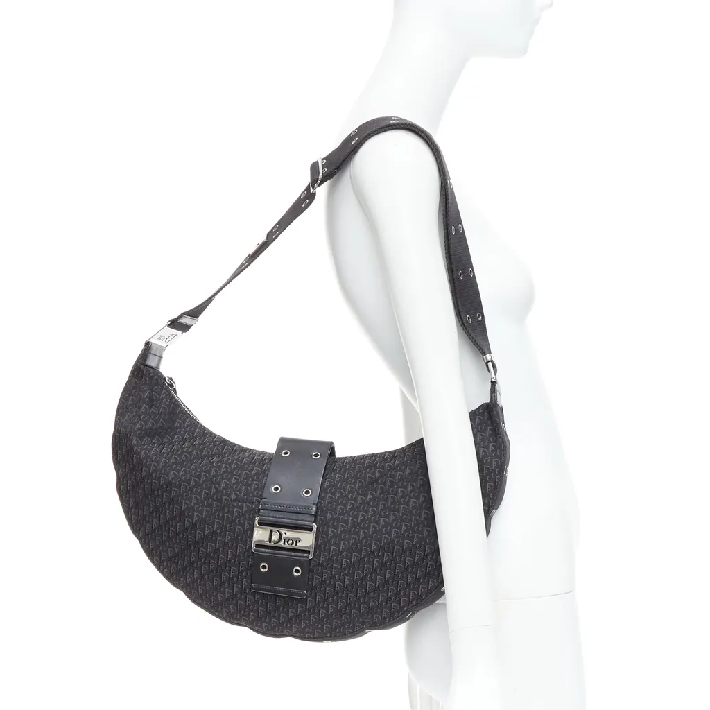 Dior Diorissimo Hobo Bag Black Good - Back View