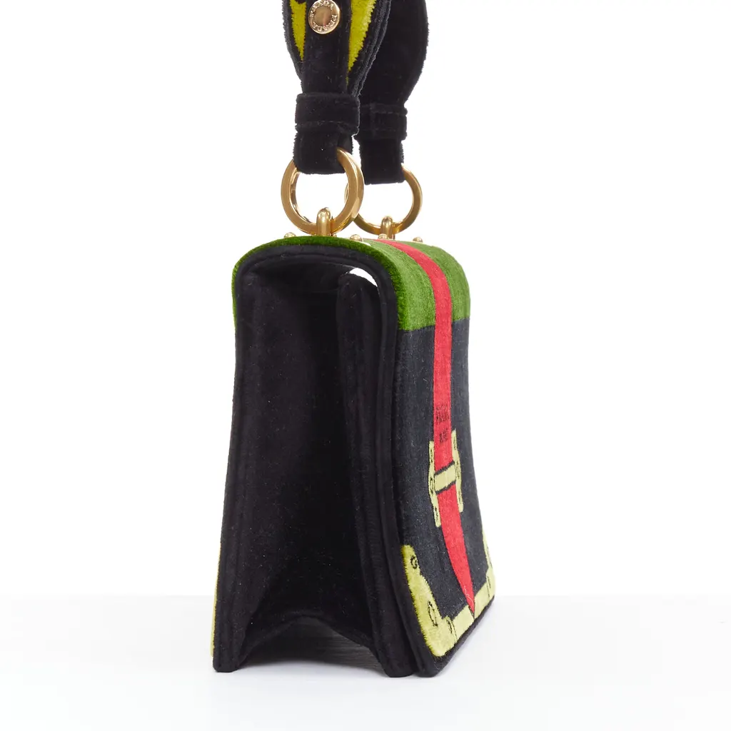Prada Cahier MultiColor Velvet Good - Inside View