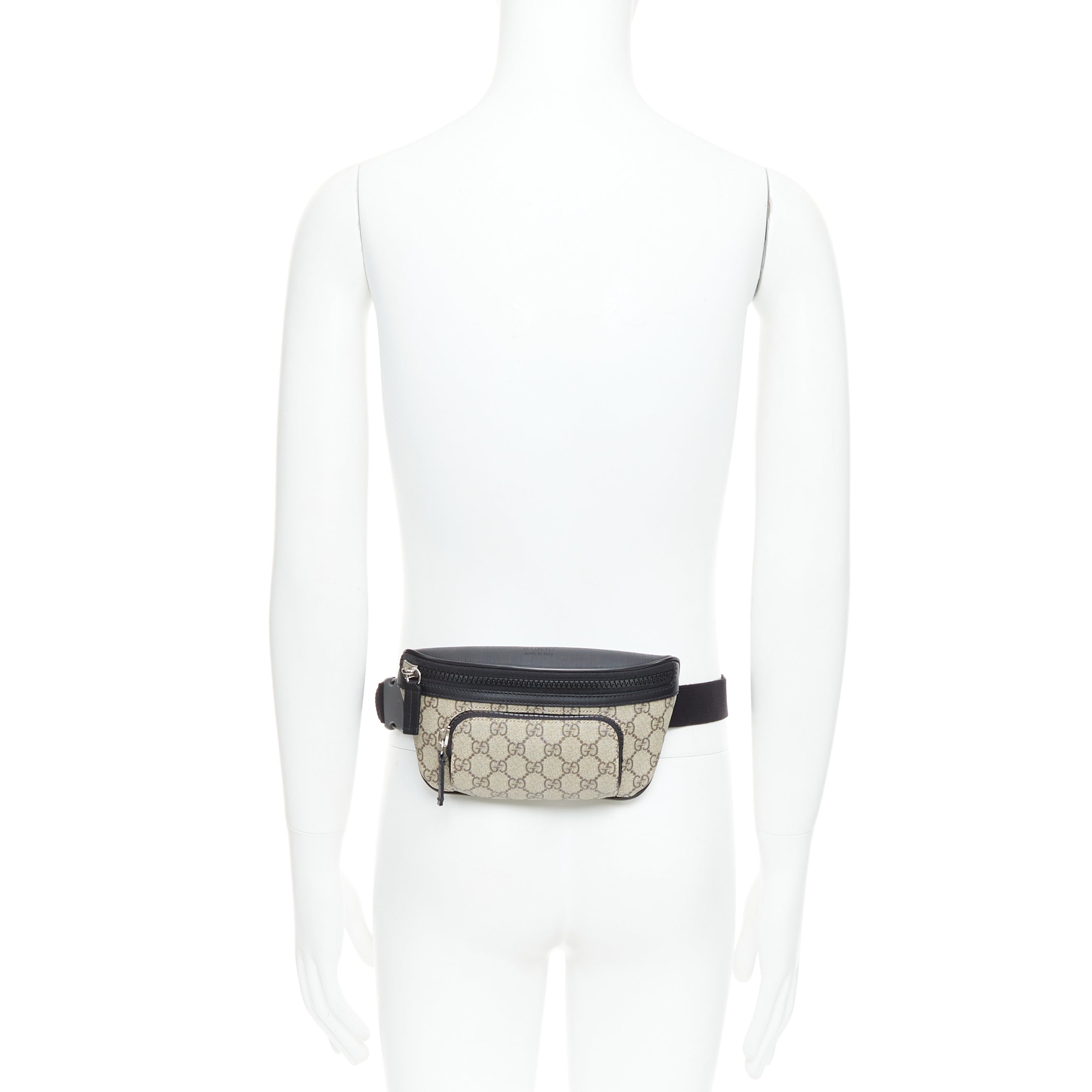 Gucci Supreme GG belt bag - Back view