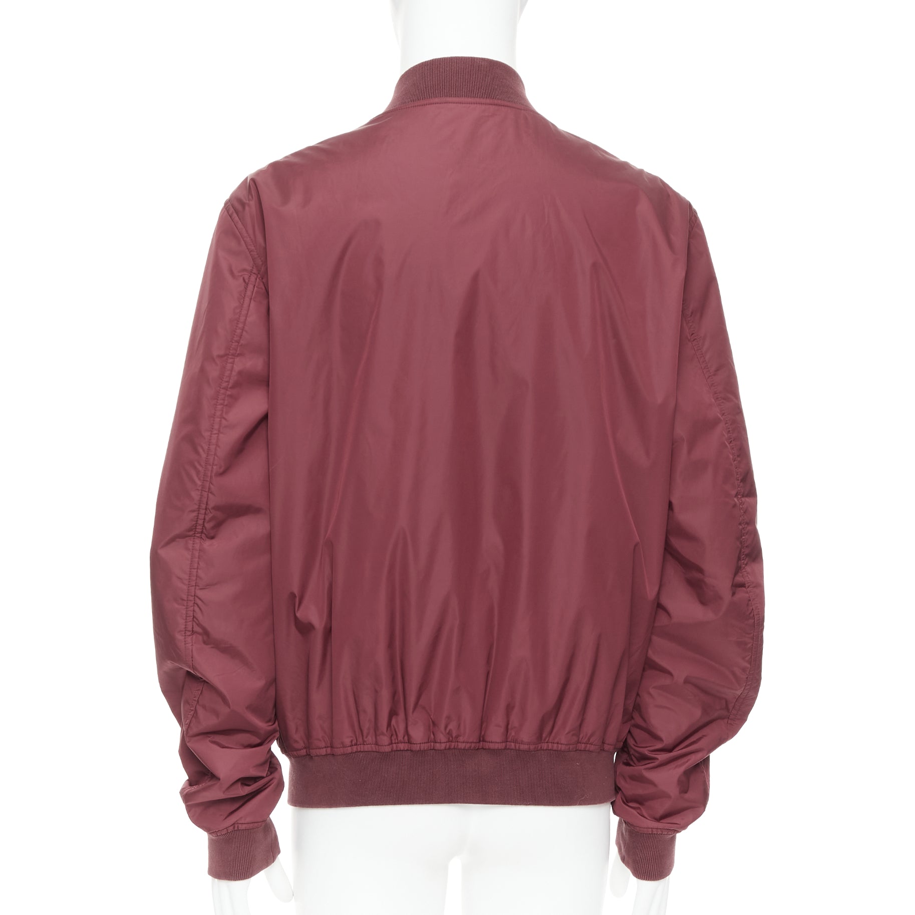 Gucci Burgundy GG Bomber - Detail 1