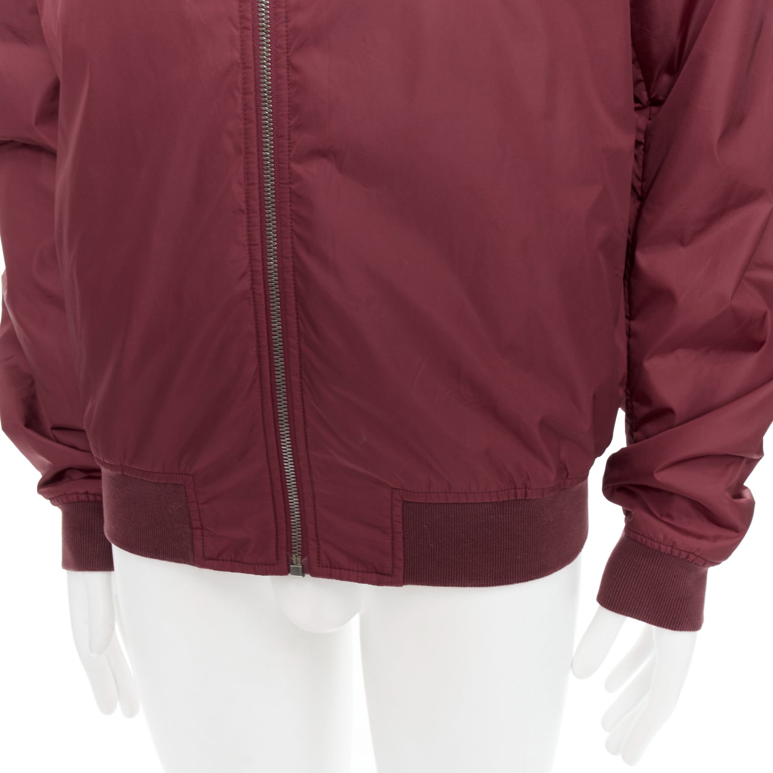 Gucci Burgundy GG Bomber - Image 10