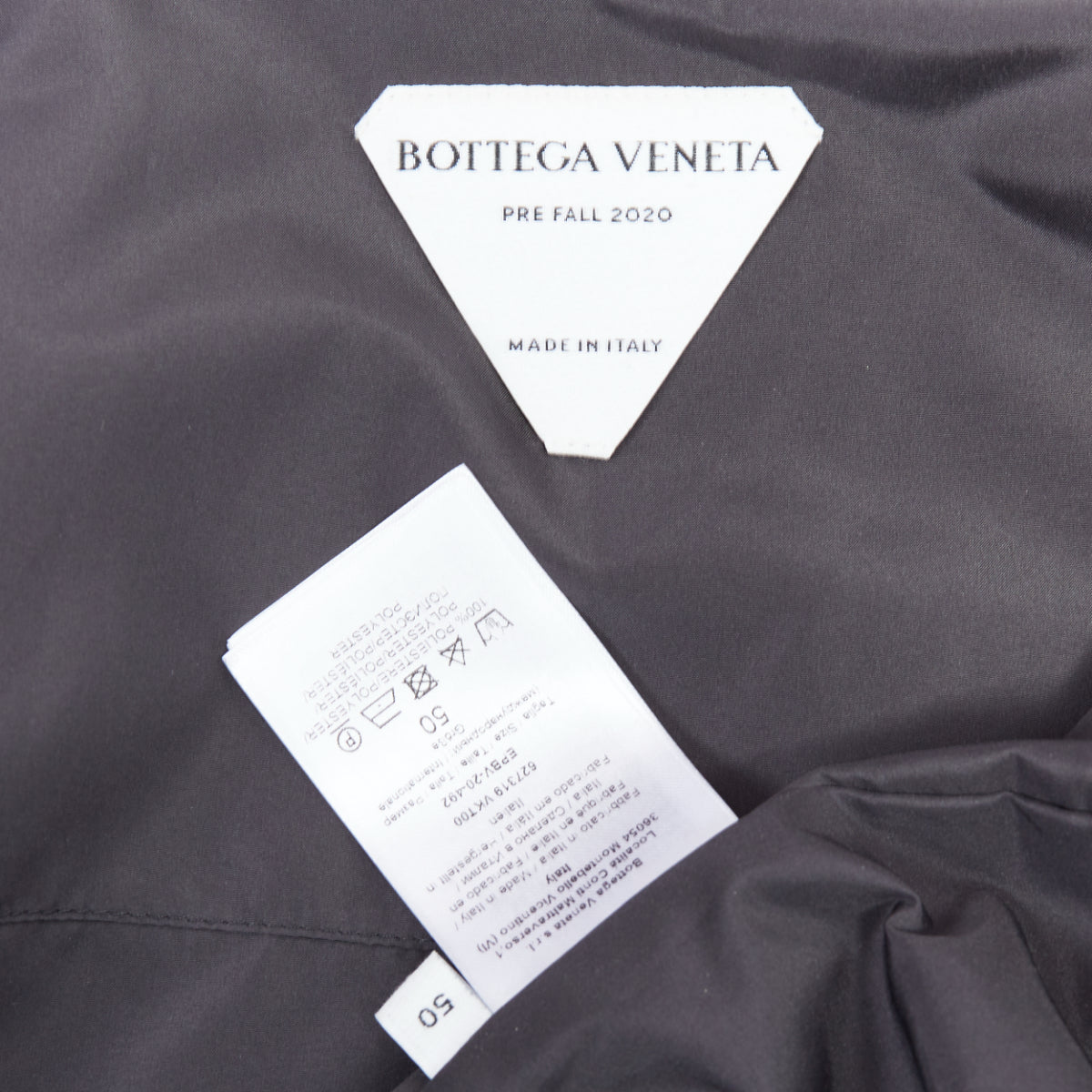Bottega Veneta Grey Shell Jacket - Image 11
