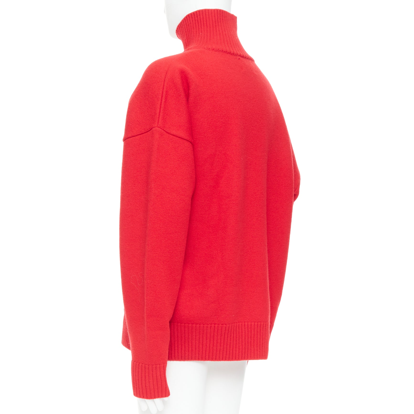 Ami Heart Logo Turtleneck - Detail 1